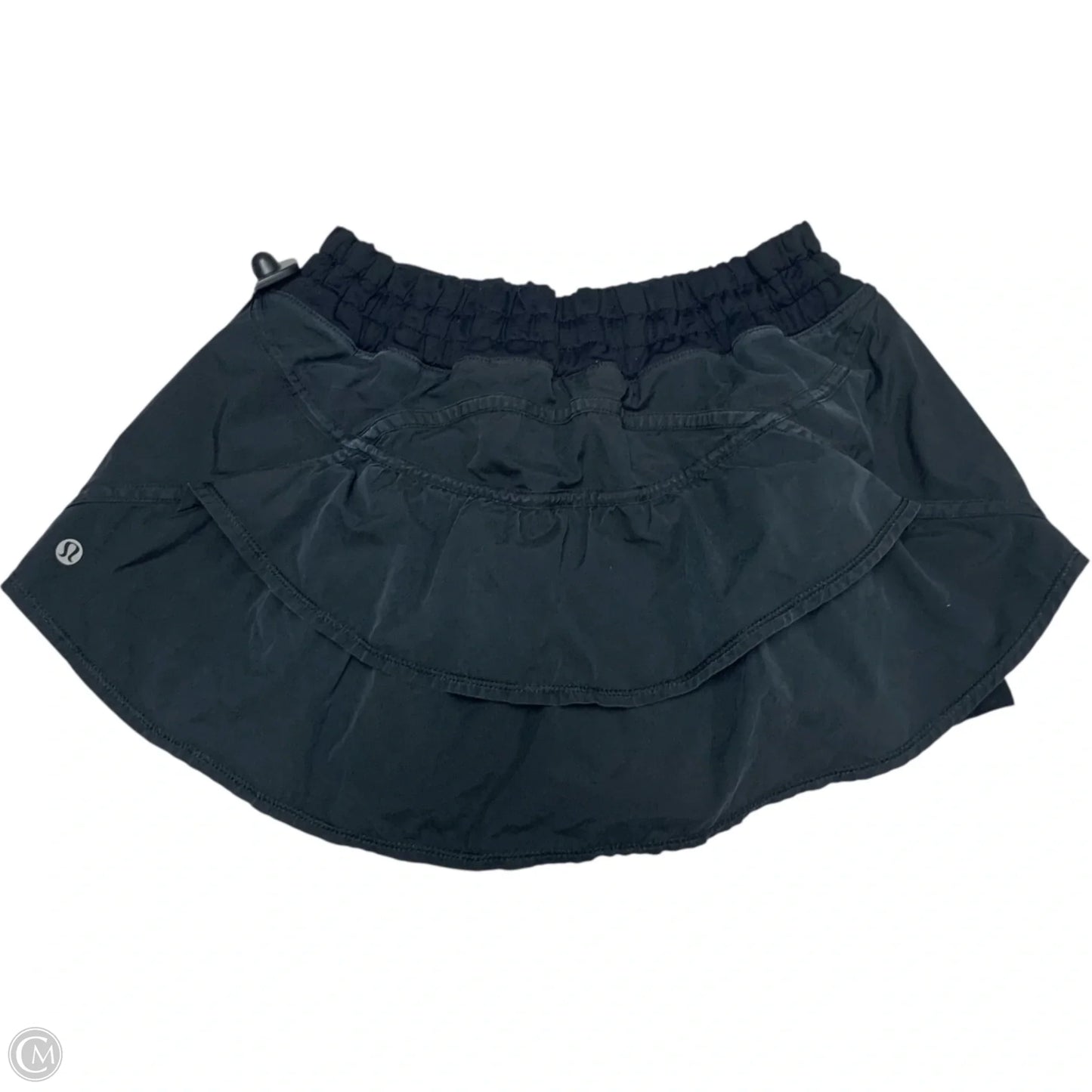 Athletic Skort By Lululemon In Black, Size: M