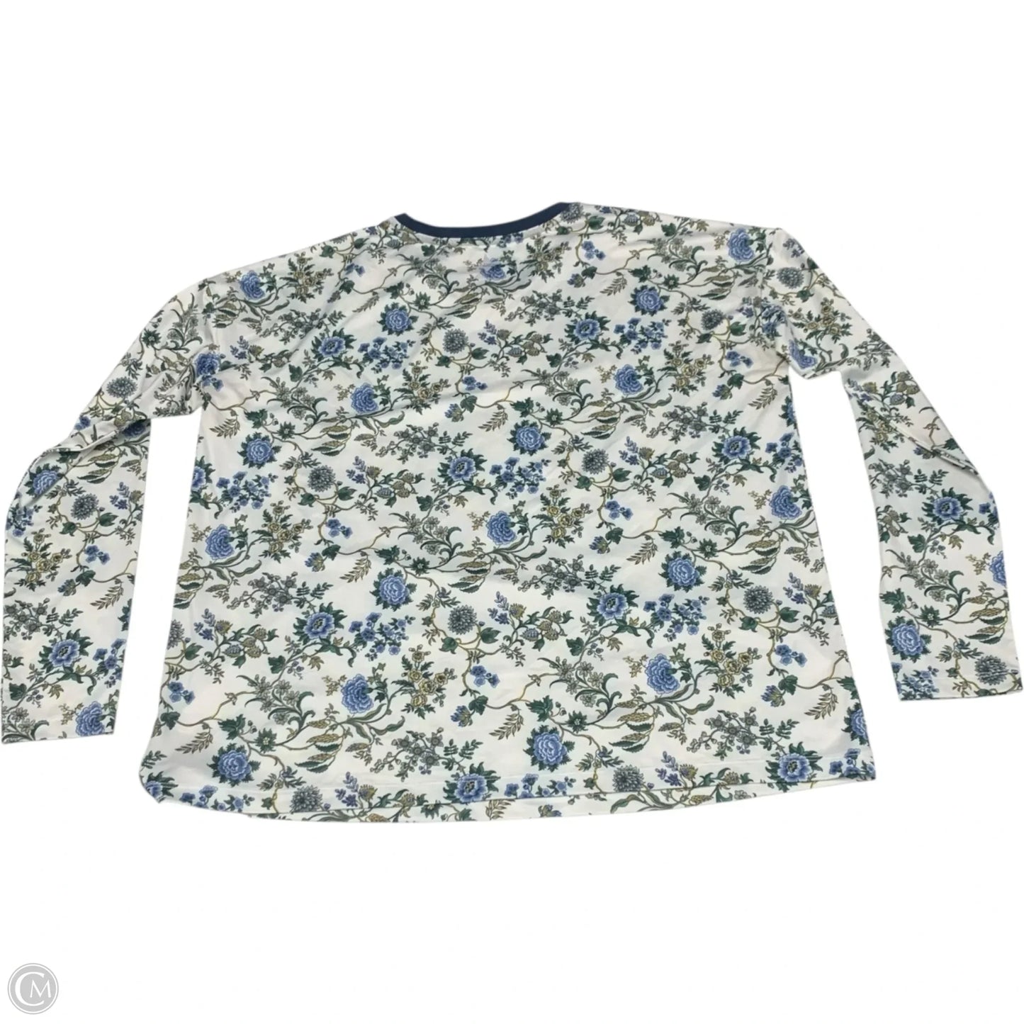 Athletic Top Long Sleeve Crewneck By Tuckernuck In Floral Print, Size: M