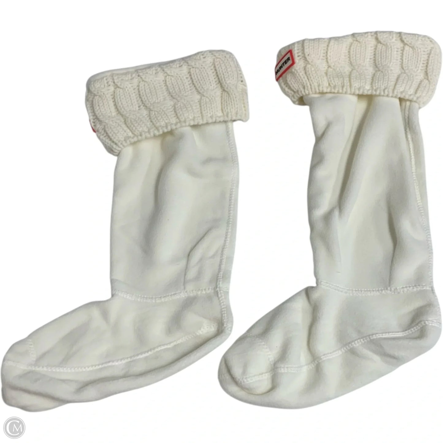 Socks By Hunter In White, Size: Osfm