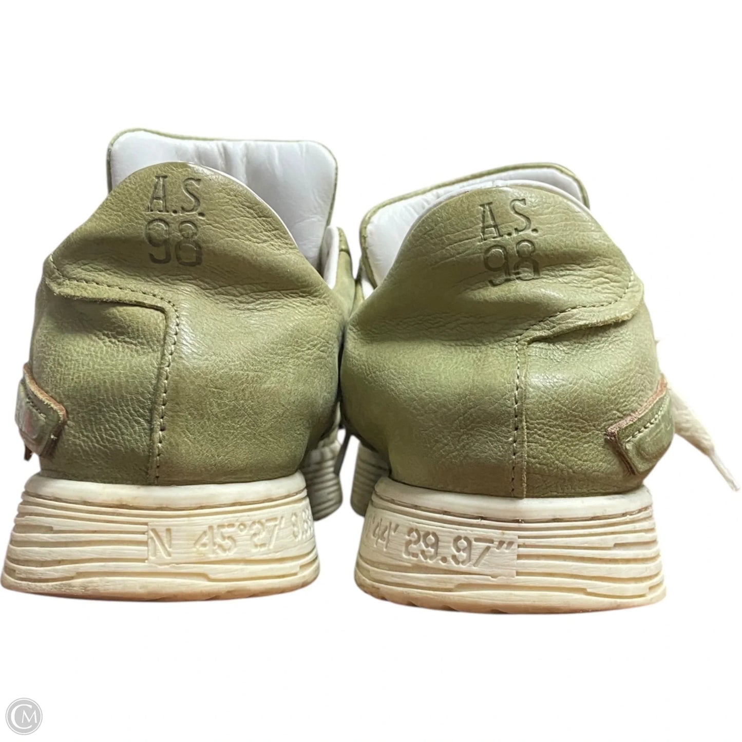 Shoes Sneakers By A.S.98 In Green, Size: 6.5
