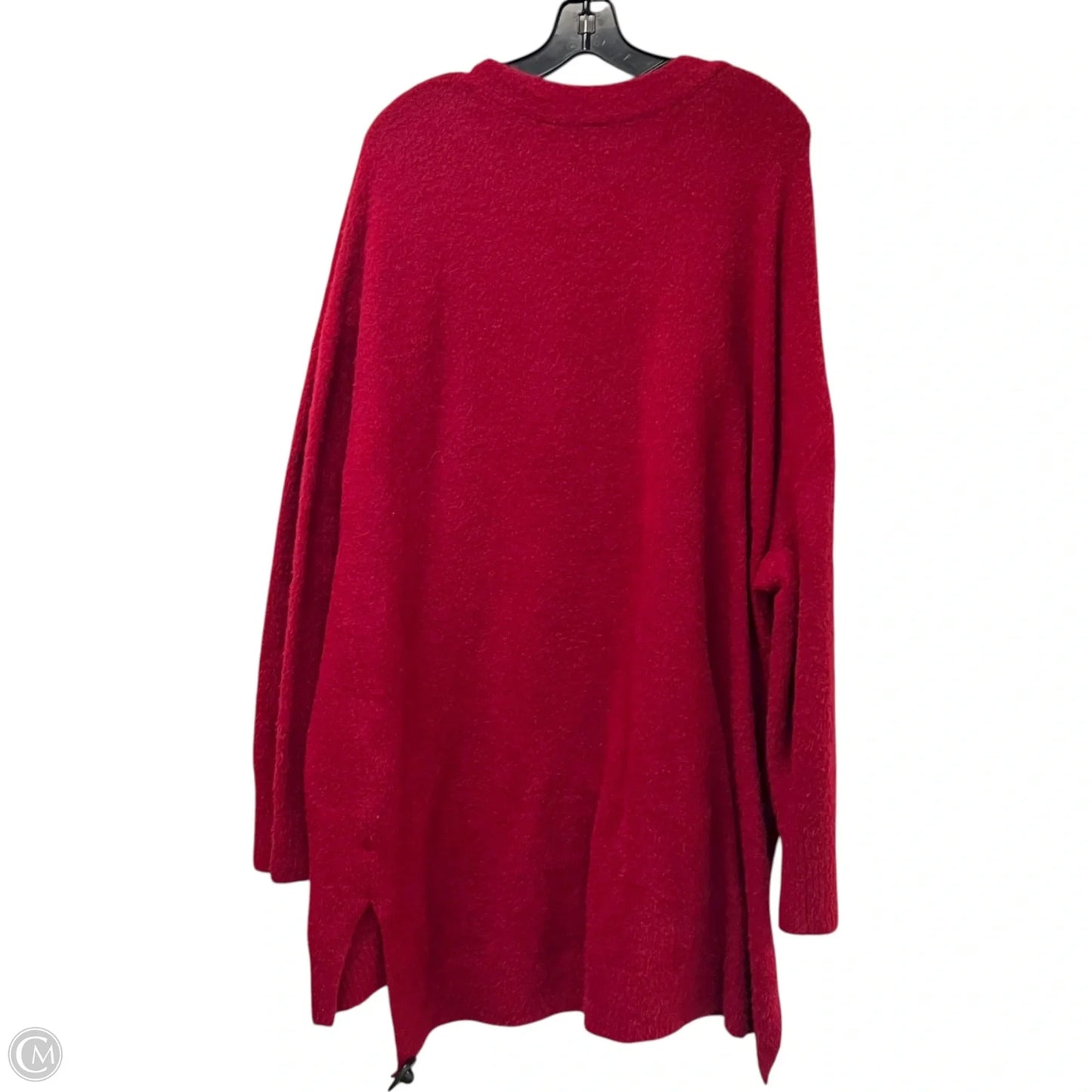 Sweater By Ava & Viv In Red, Size: 3x
