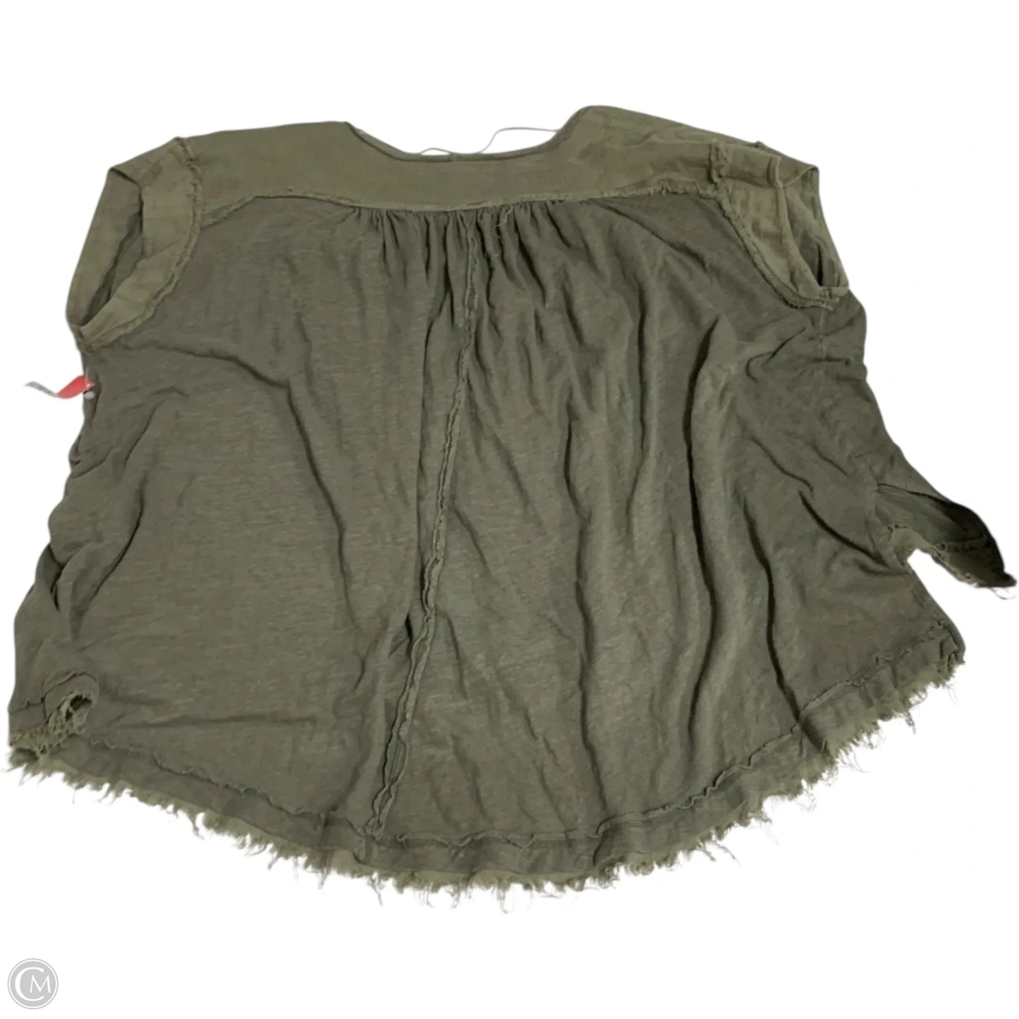 Top Short Sleeve By Free People In Green, Size: S