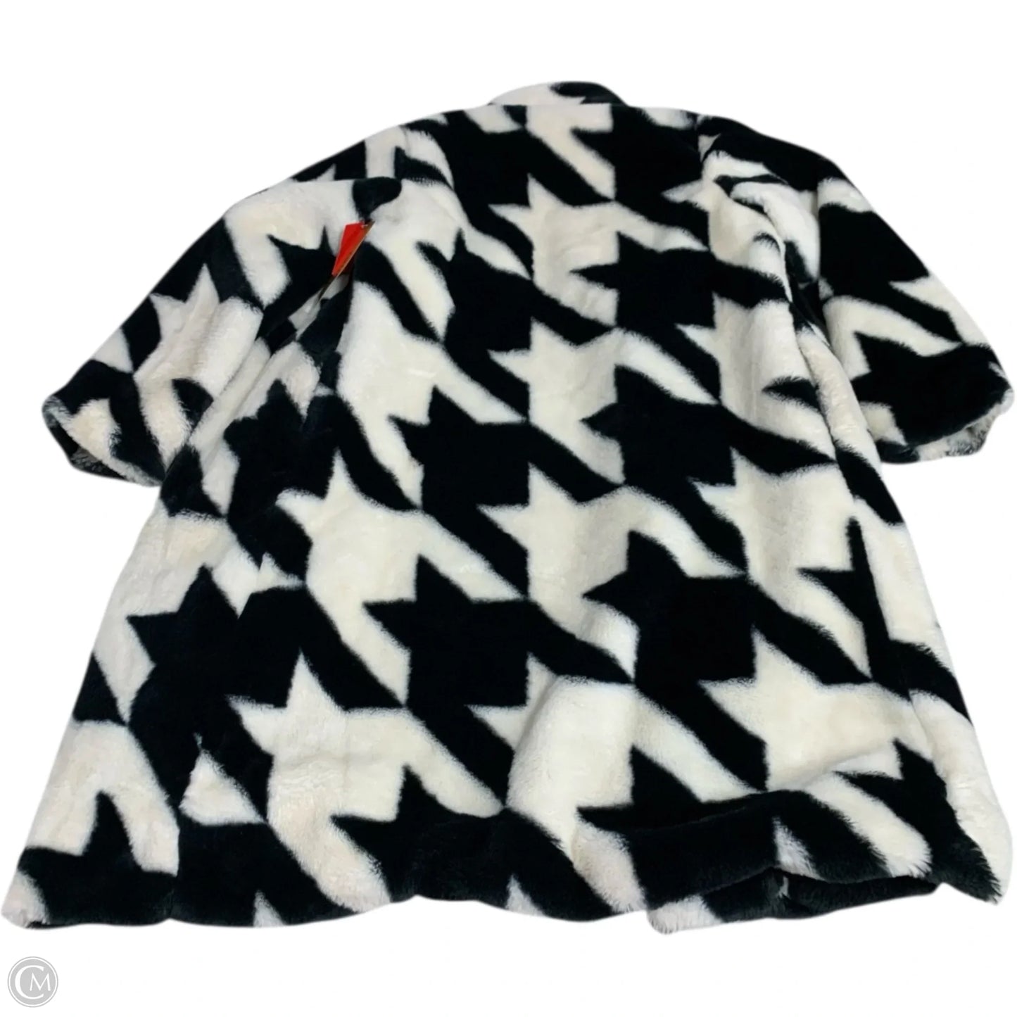 Coat Faux Fur & Sherpa By Target-designer In Blue & Cream, Size: Xxs