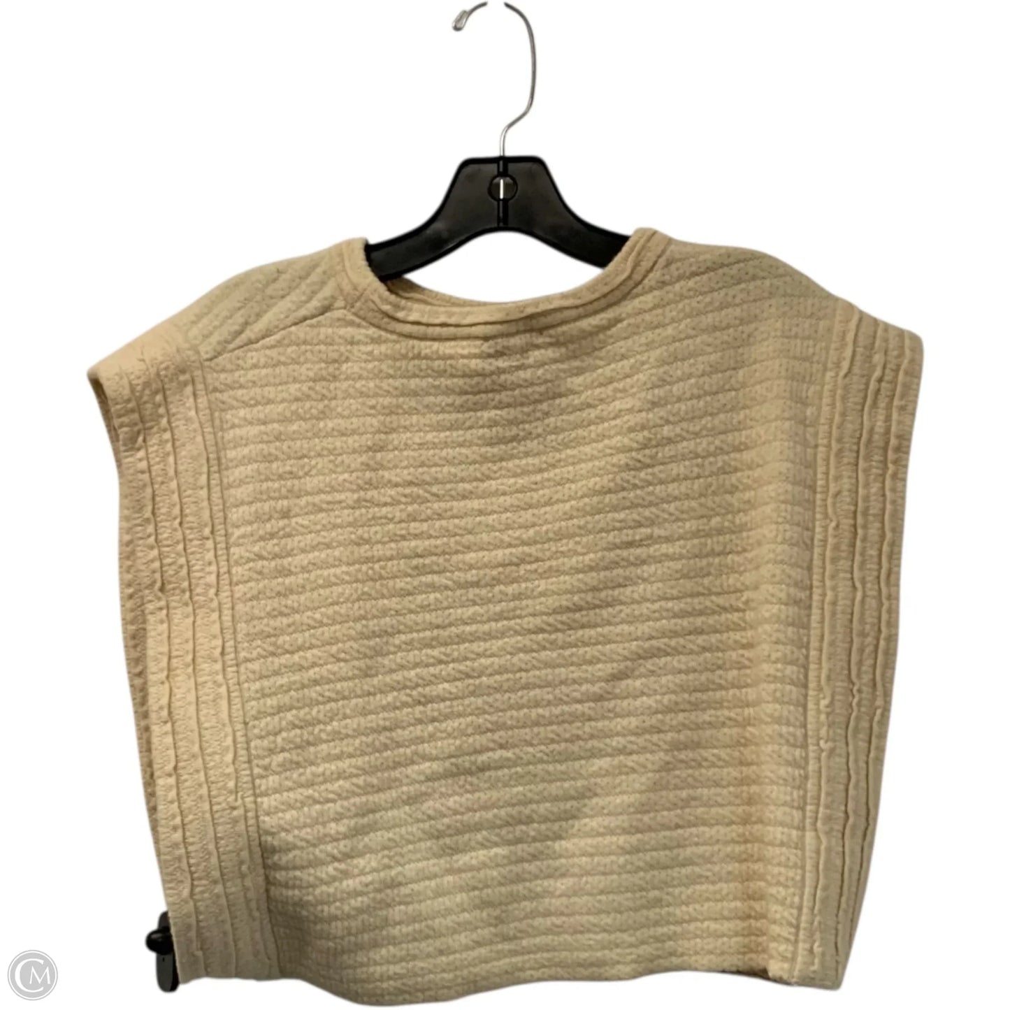 Vest Sweater By Kerisma In Cream, Size: Osfm