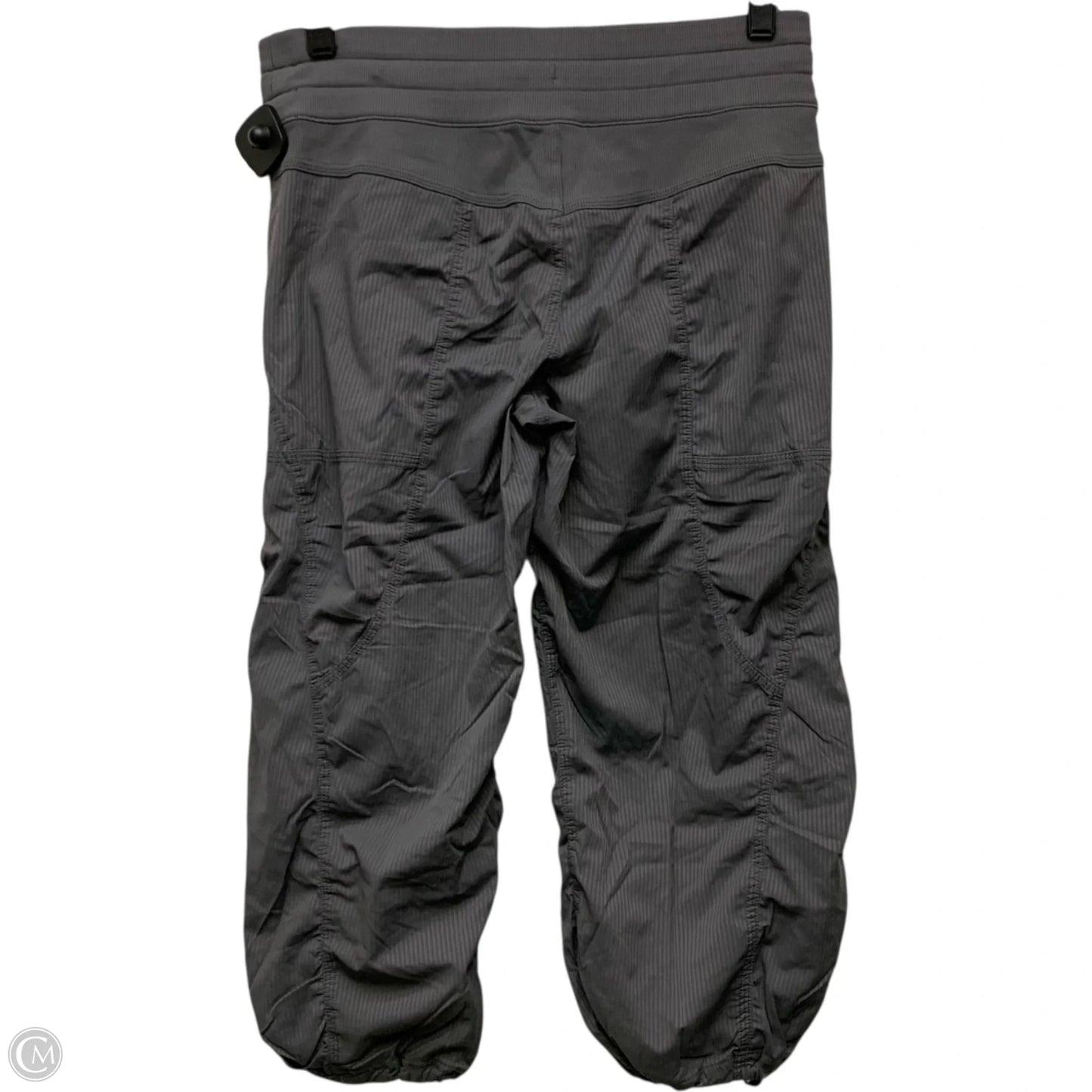 Athletic Capris By Lululemon In Grey, Size: S