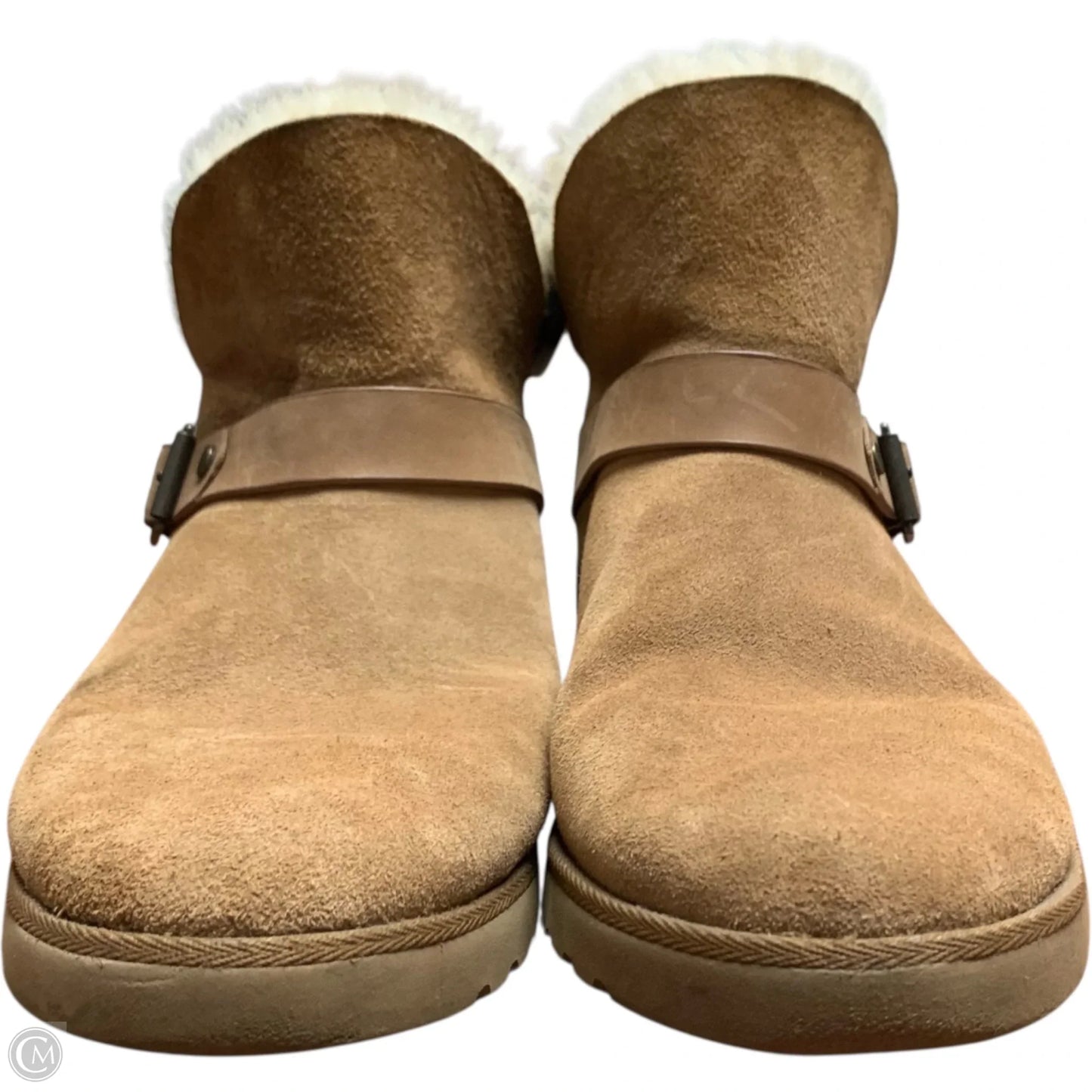 Boots Designer By Ugg In Tan, Size: 8