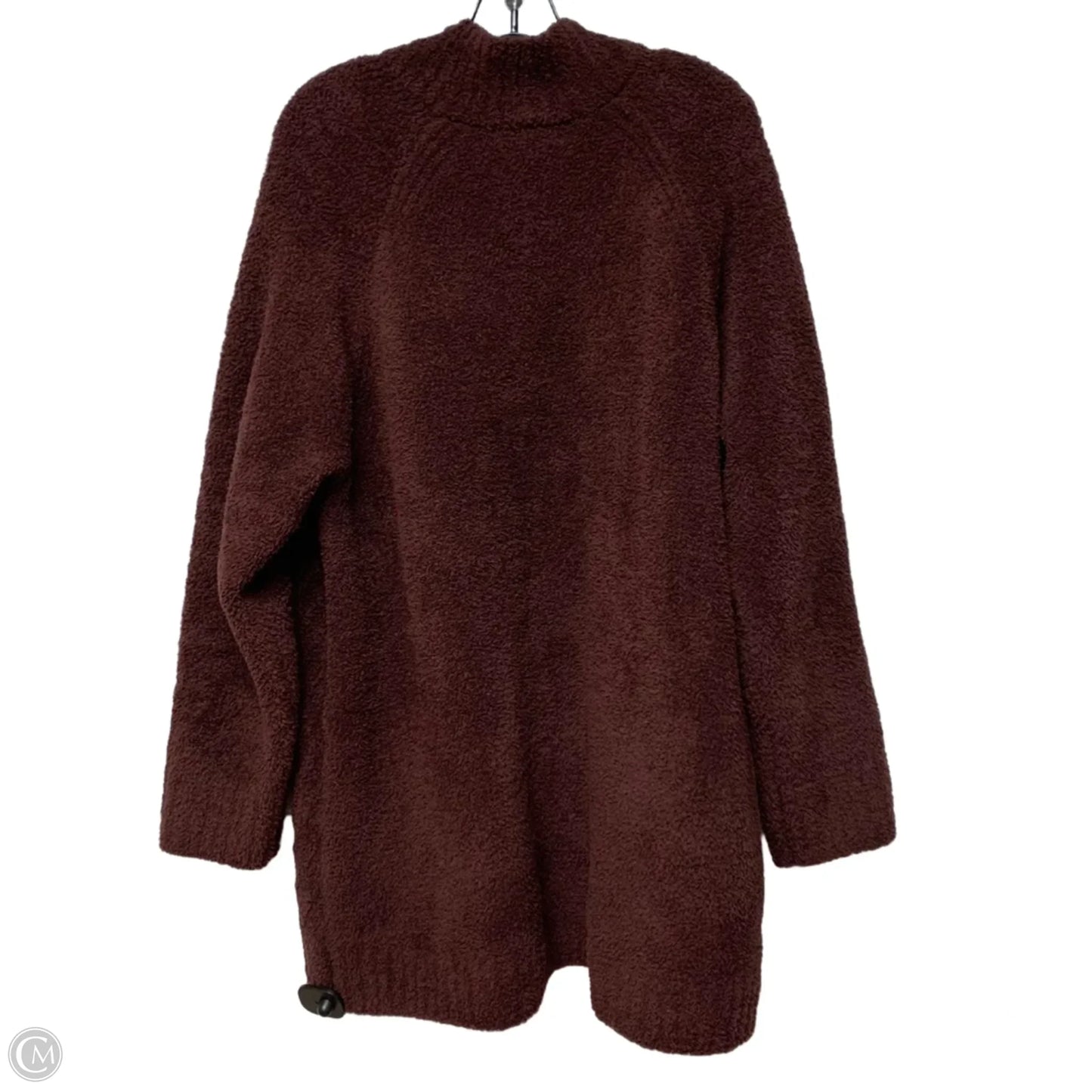 Sweater Cardigan By Barefoot Dreams In Purple, Size: 2x