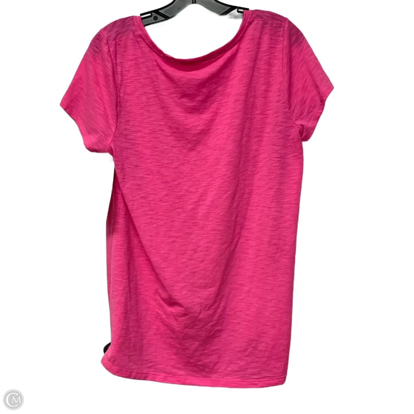 Top Short Sleeve Designer By Lilly Pulitzer In Pink, Size: L