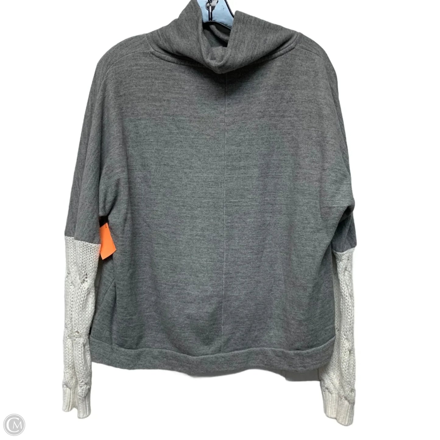 Sweatshirt Crewneck By Postmark In Grey, Size: S