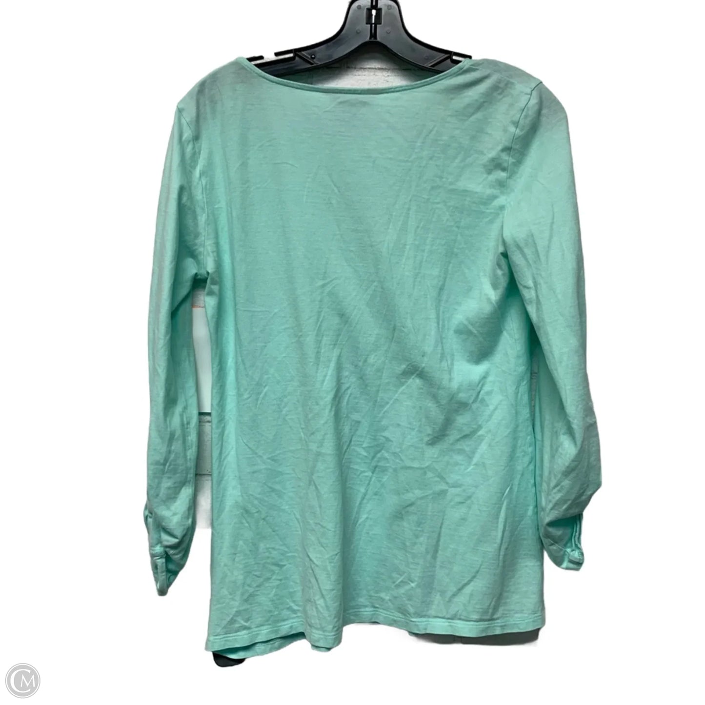 Top Long Sleeve Designer By Lilly Pulitzer In Blue, Size: S