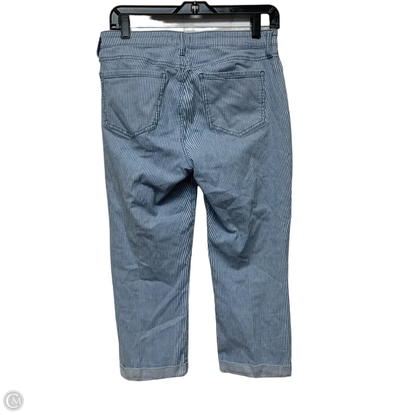 Jeans Cropped By Not Your Daughters Jeans In Blue Denim, Size: 8p