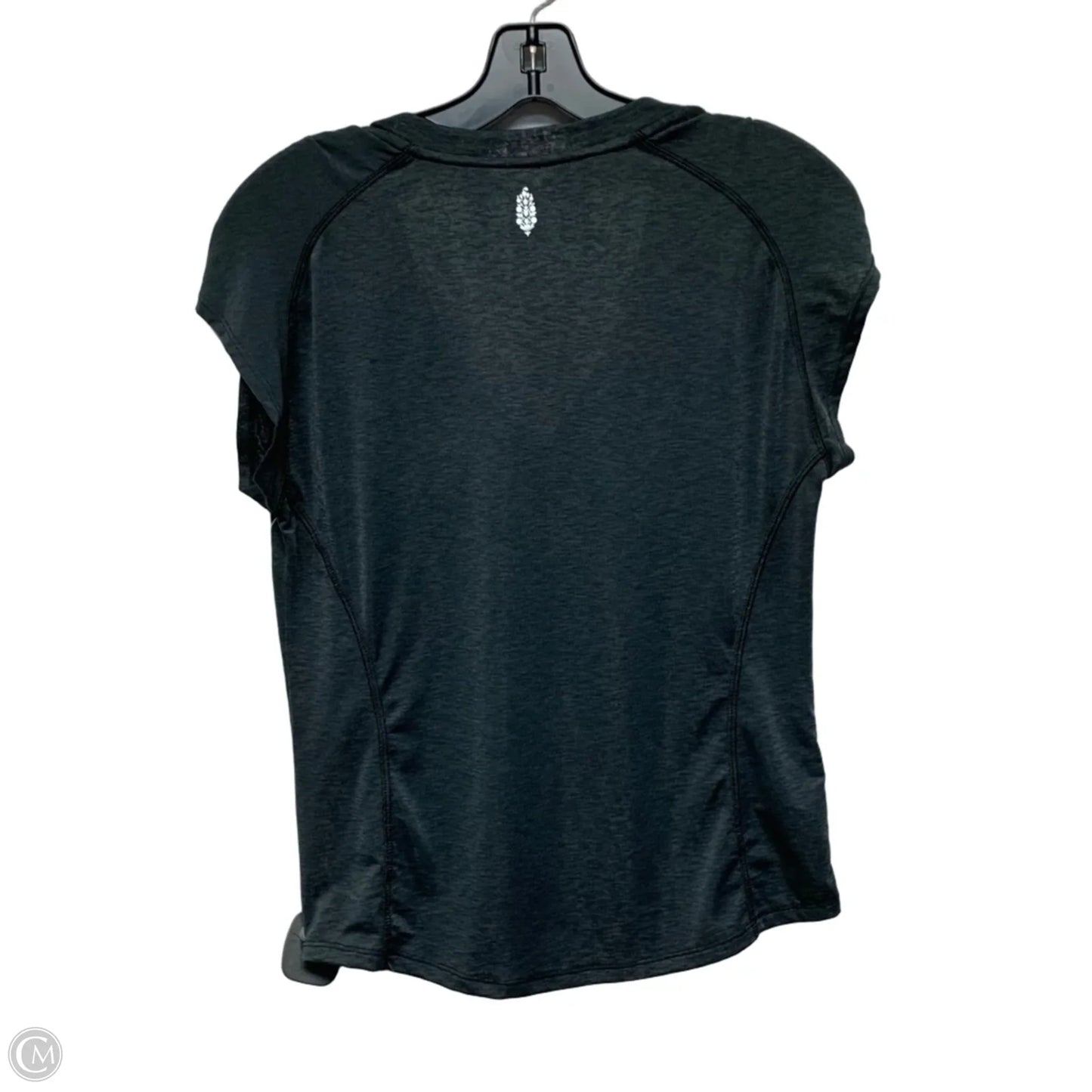 Athletic Top Short Sleeve By Free People In Grey, Size: L