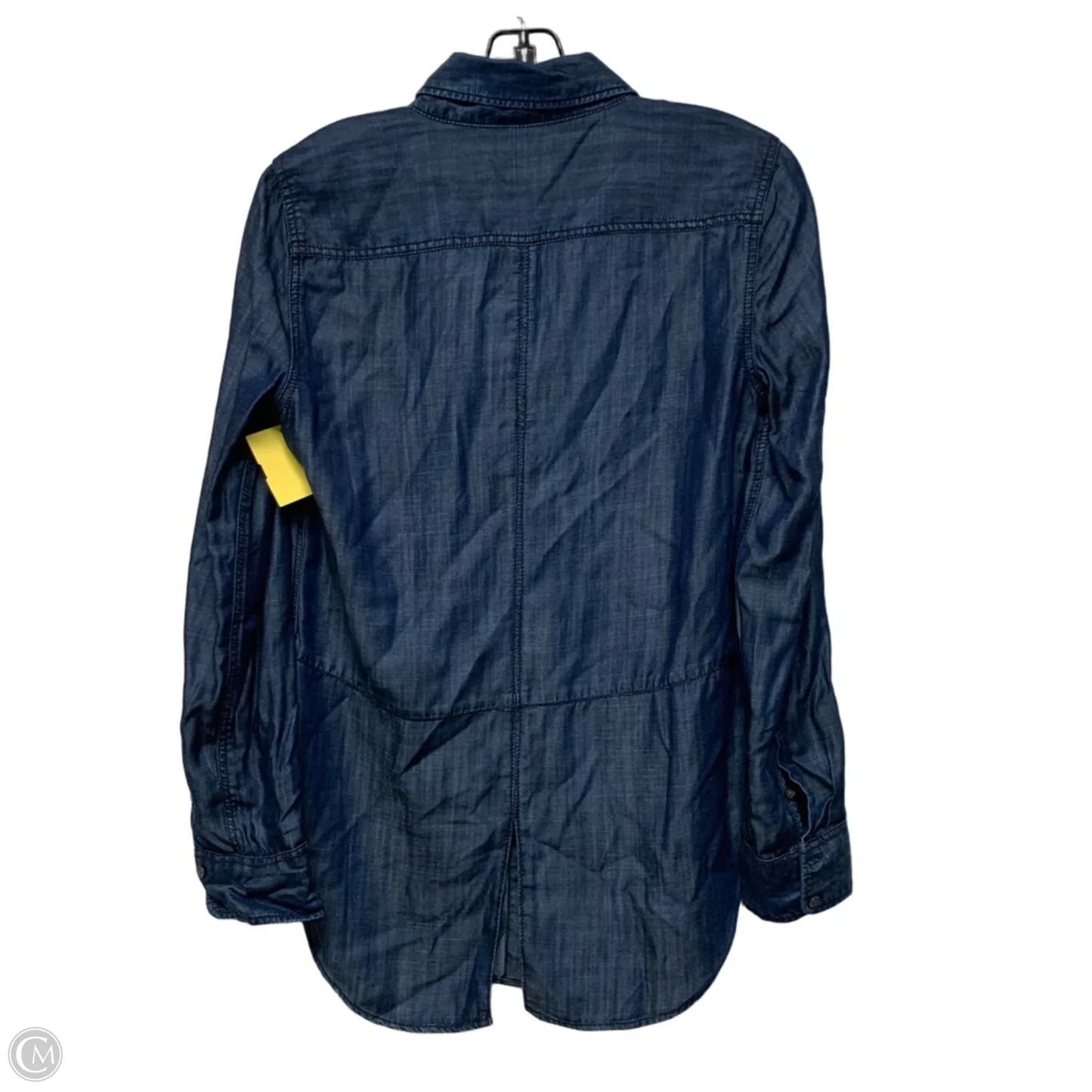 Top Long Sleeve By Talbots In Blue, Size: Xs