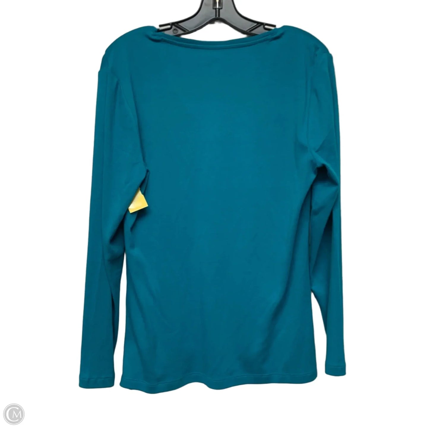 Top Long Sleeve Basic By Chicos In Blue, Size: L