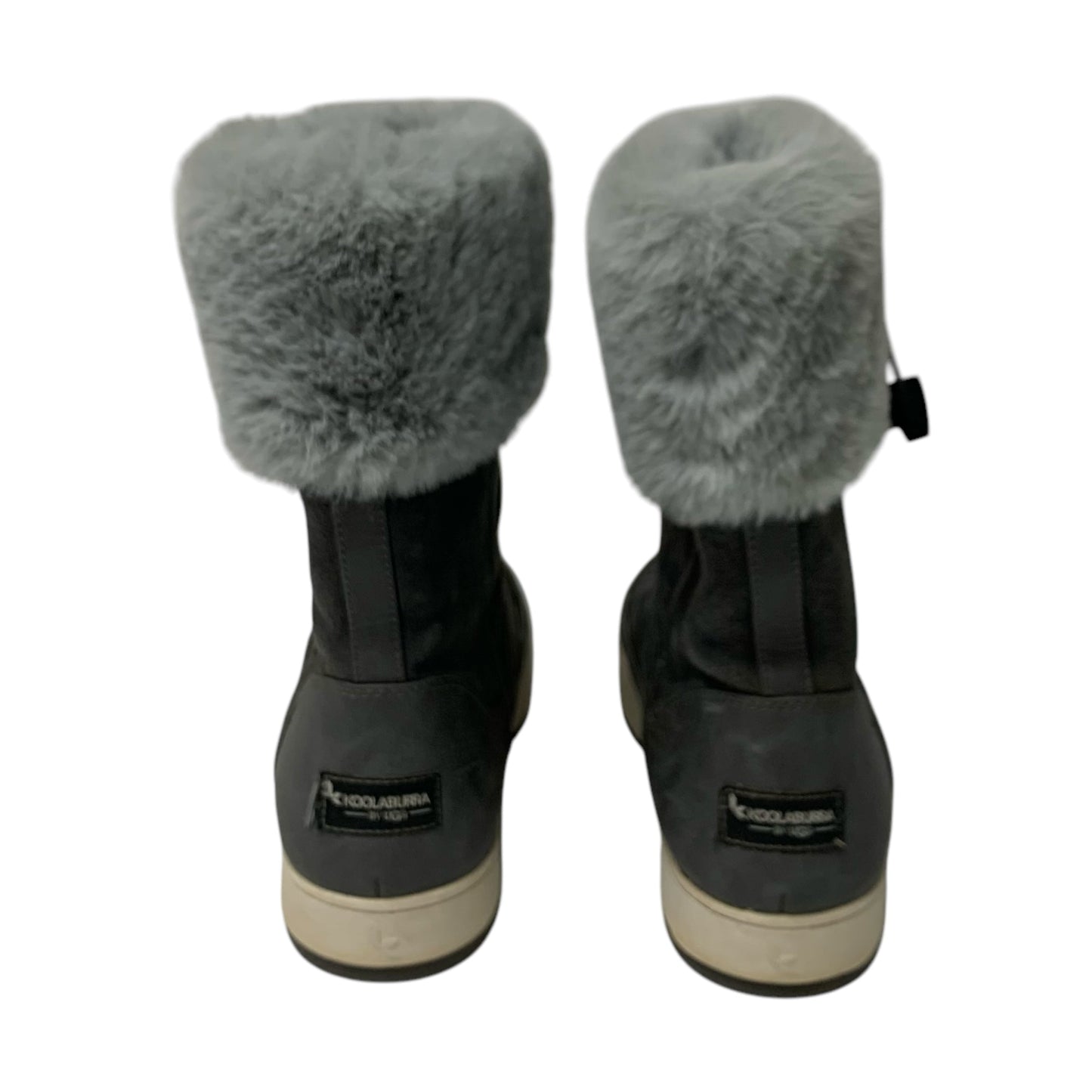 Boots Designer By Koolaburra By Ugg In Grey, Size: 10