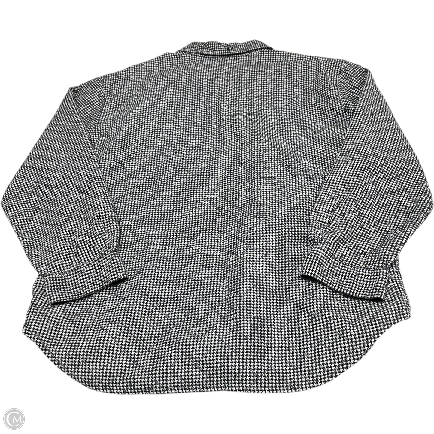 Jacket Other By Talbots In Black & White, Size: M