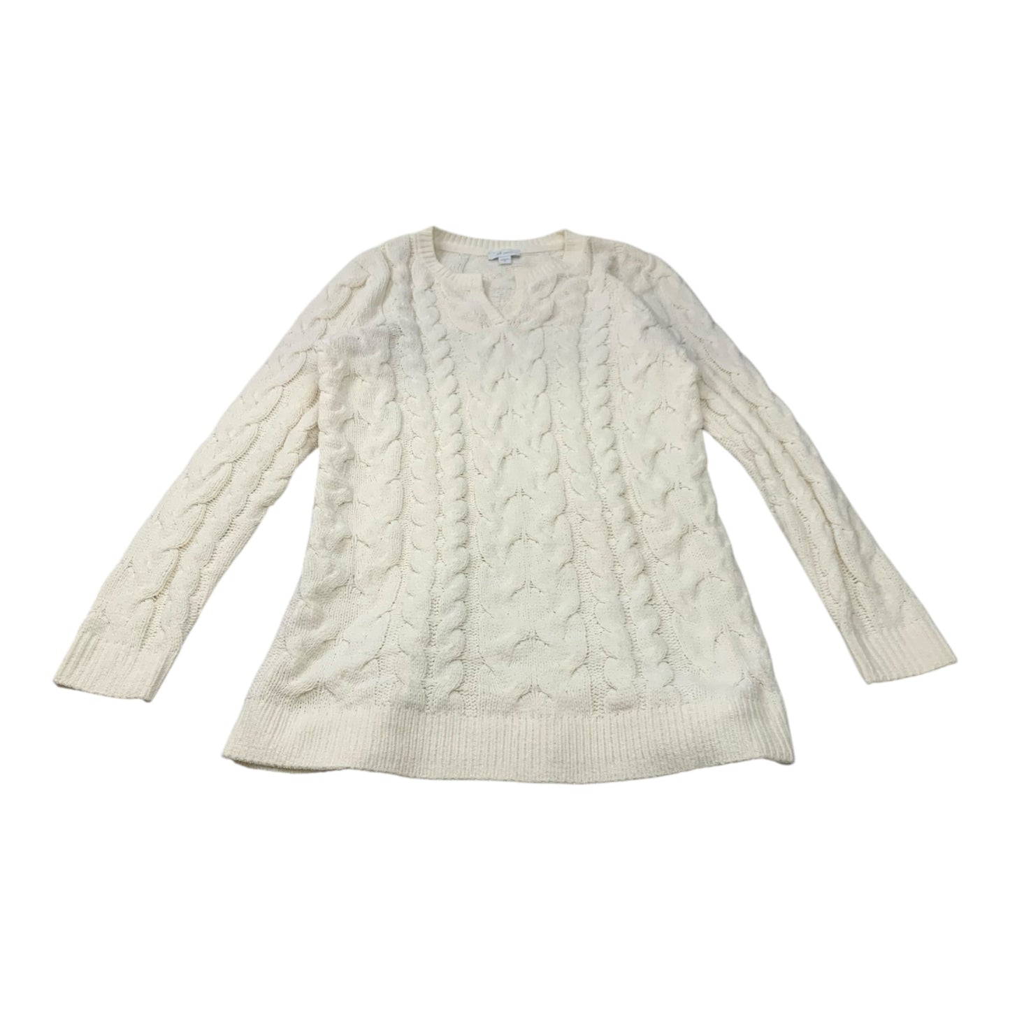 Sweater By J. Jill In Cream, Size: Xs
