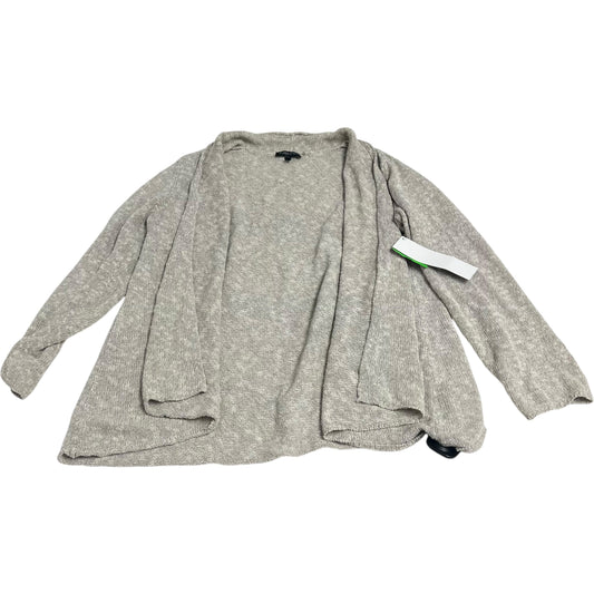 Cardigan By Eileen Fisher In Grey, Size: Lp
