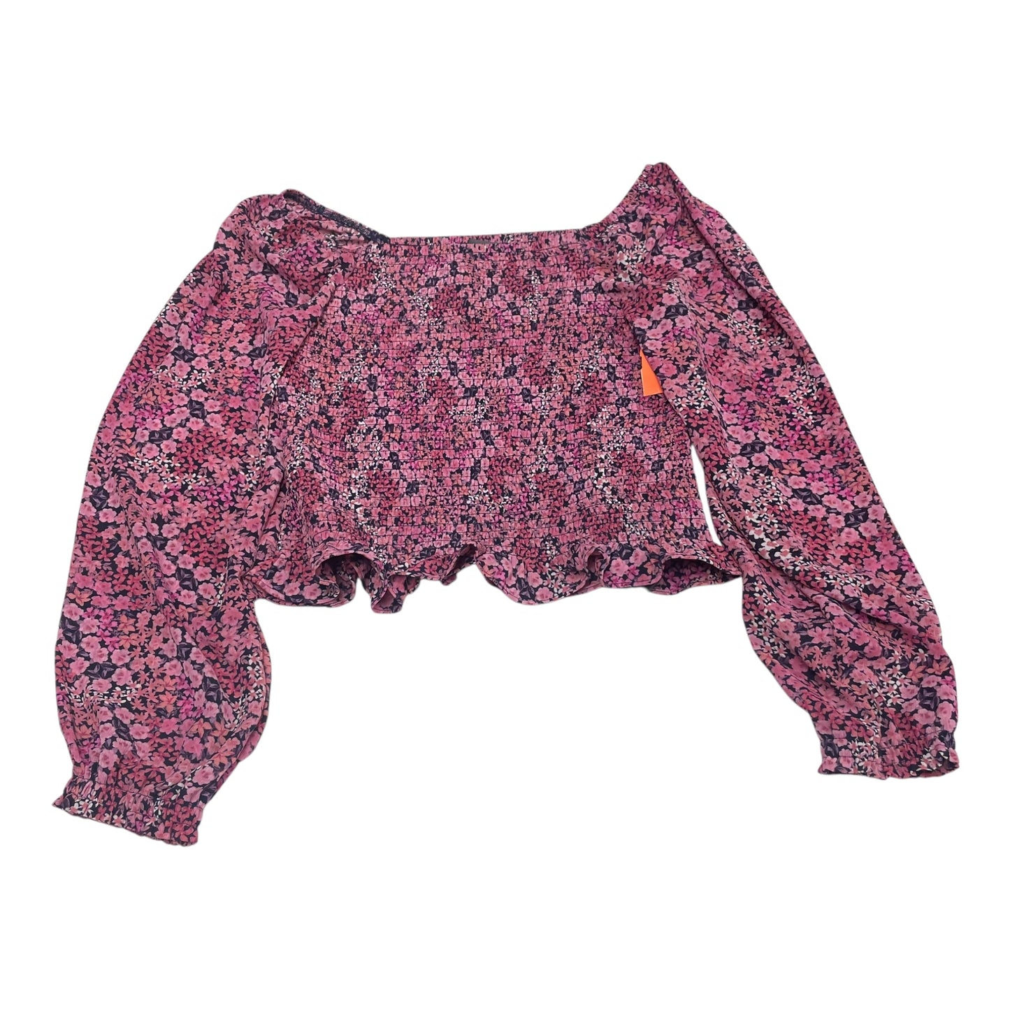 Top Long Sleeve By Vince Camuto In Floral Print, Size: S