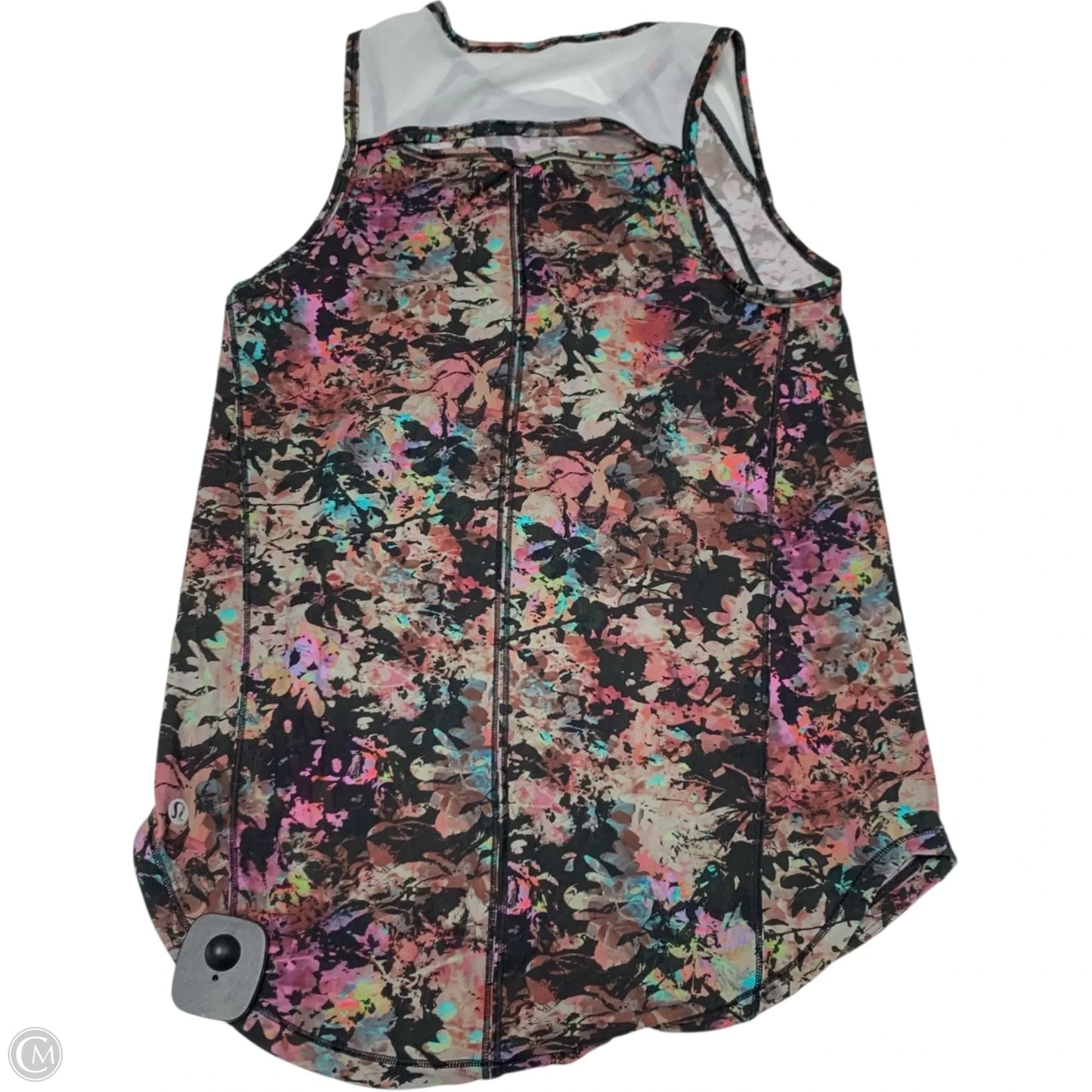 Athletic Tank Top By Lululemon In Black & Purple, Size: Xs