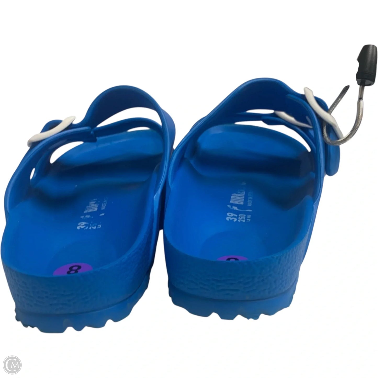 Sandals Flats By Birkenstock In Blue, Size: 8