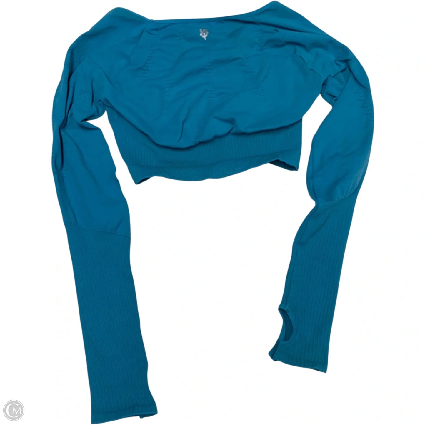 Top Long Sleeve By Free People In Blue, Size: M