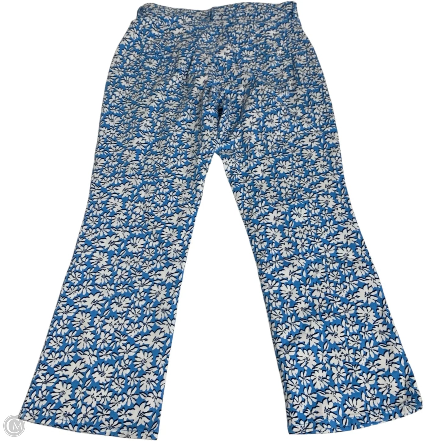 Jeans Designer By Lilly Pulitzer In Blue & White, Size: 8