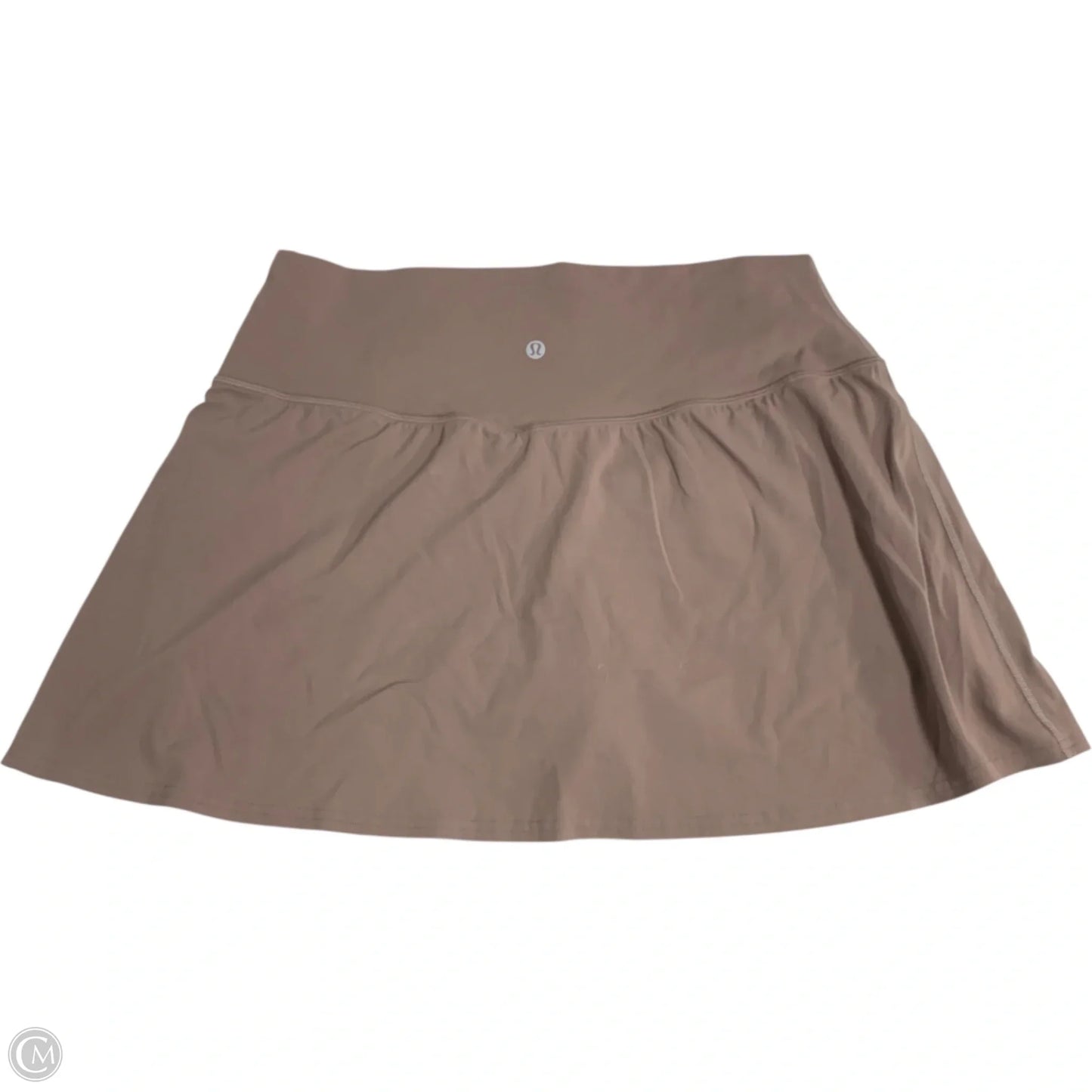 Athletic Skort By Lululemon In Brown, Size: L