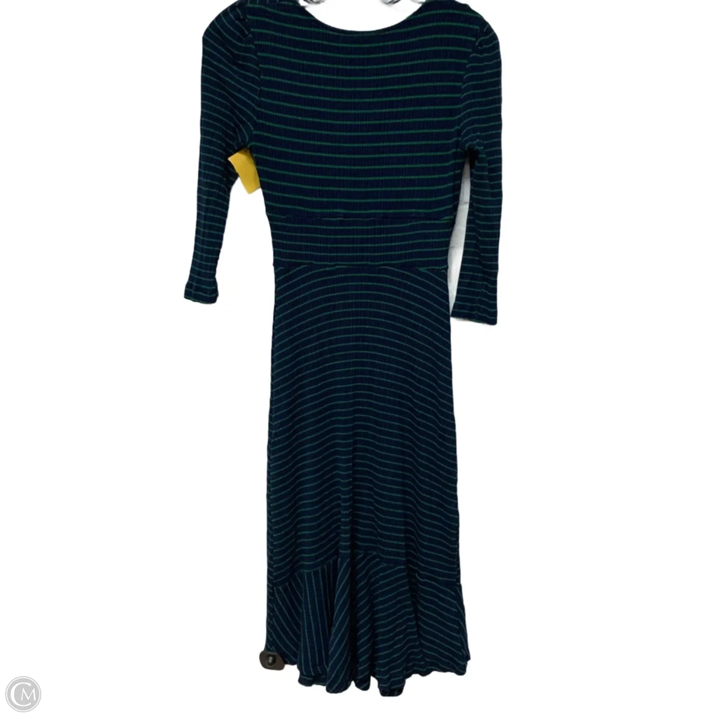 Dress Casual Maxi By Maeve In Blue & Green, Size: Xs