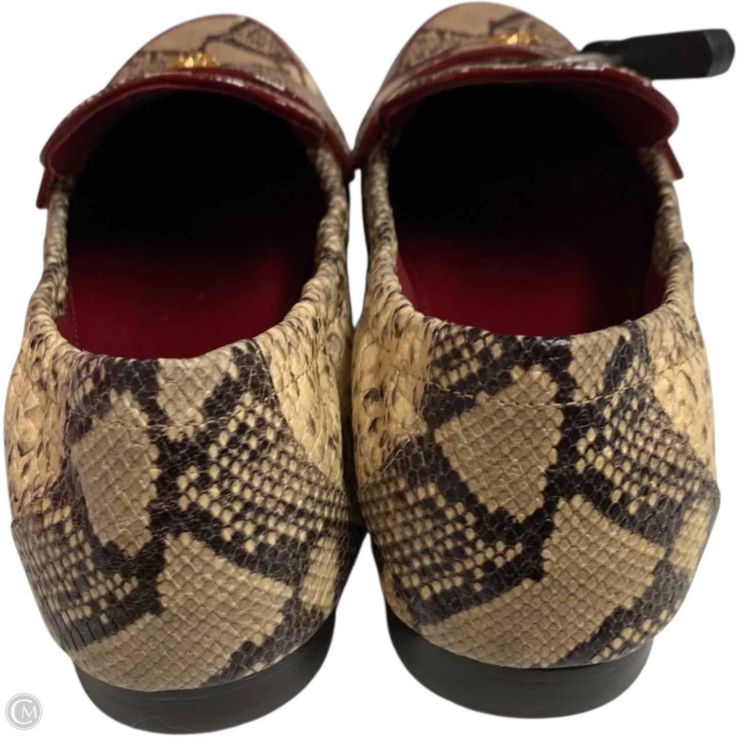 Shoes Designer By Tory Burch In Snakeskin Print, Size: 9