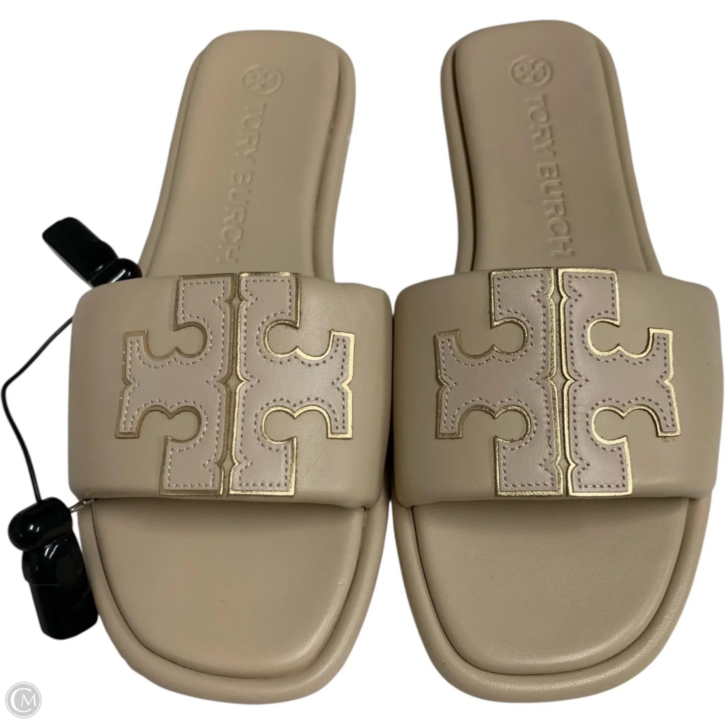 Sandals Designer By Tory Burch In Cream, Size: 8.5