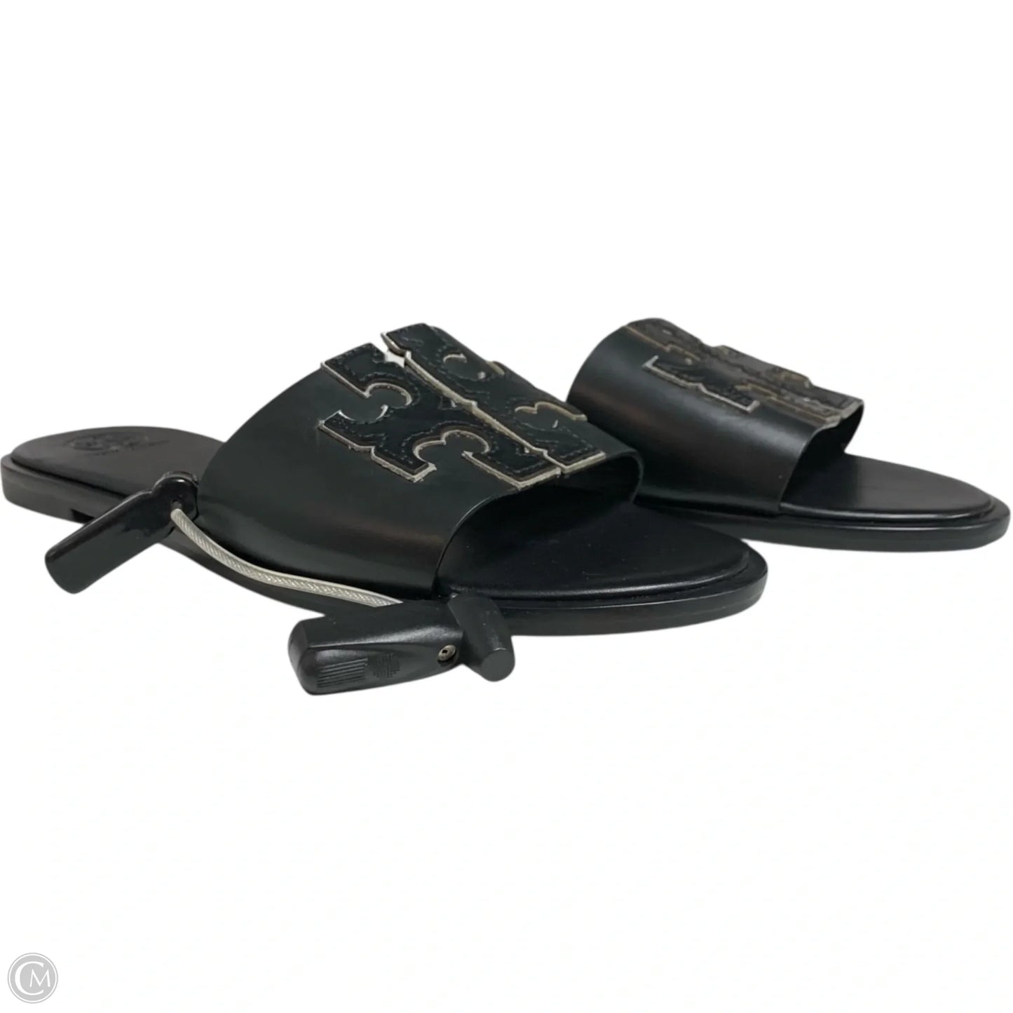 Sandals Designer By Tory Burch In Black, Size: 8.5