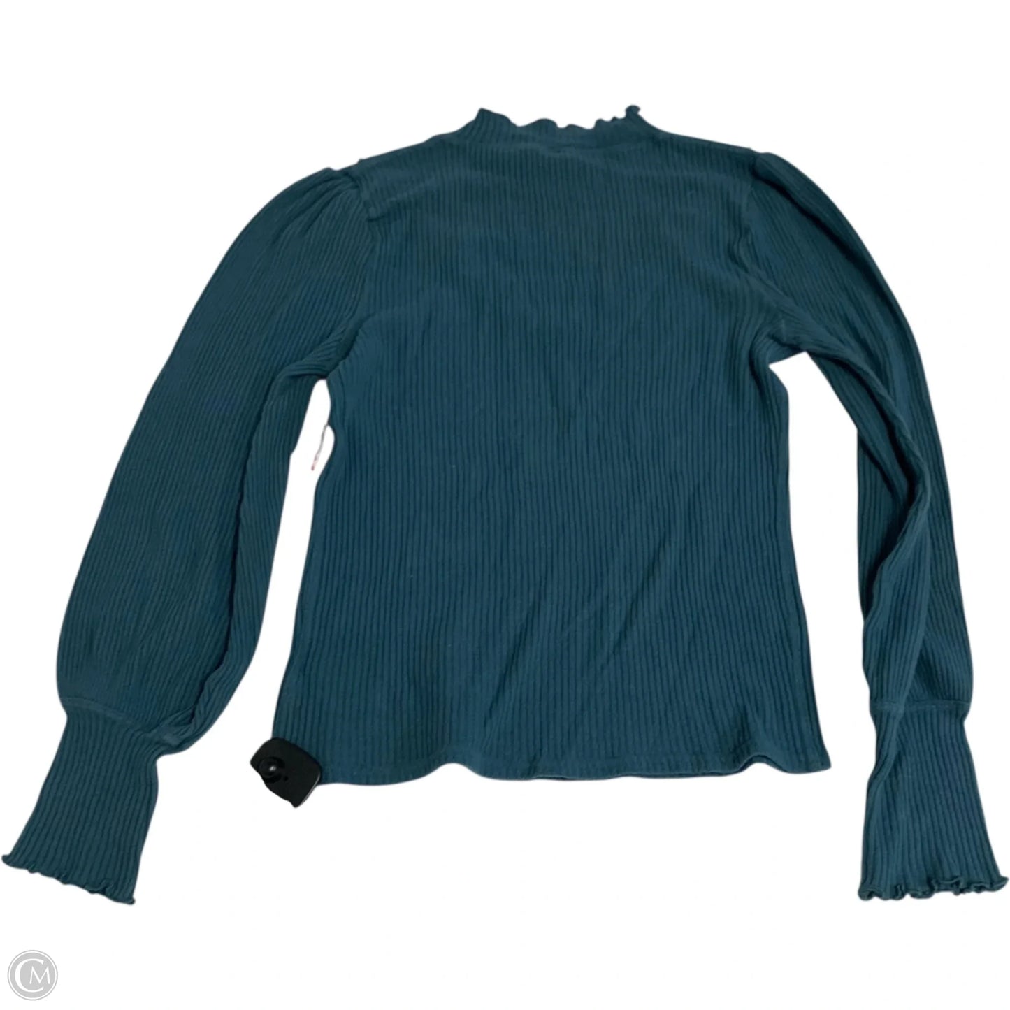 Top Long Sleeve By Free People In Blue, Size: M