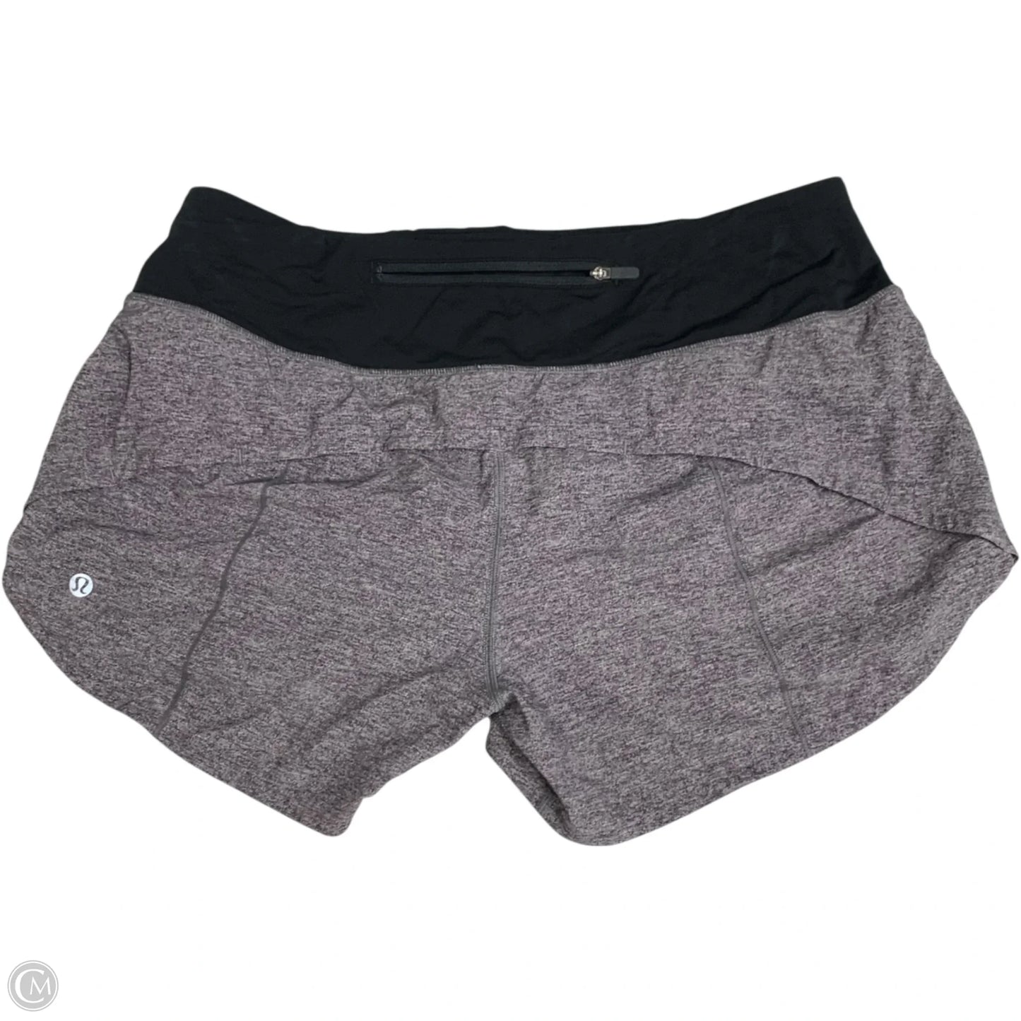 Athletic Shorts By Lululemon In Grey, Size: M
