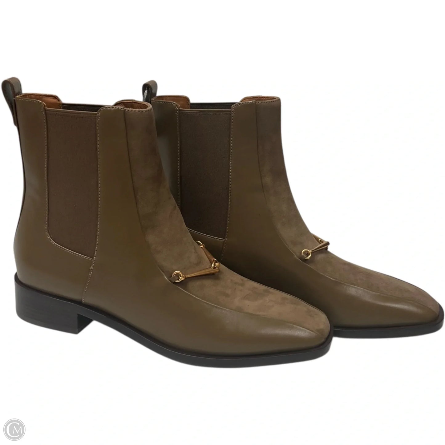 Boots Designer By Tory Burch In Brown, Size: 9