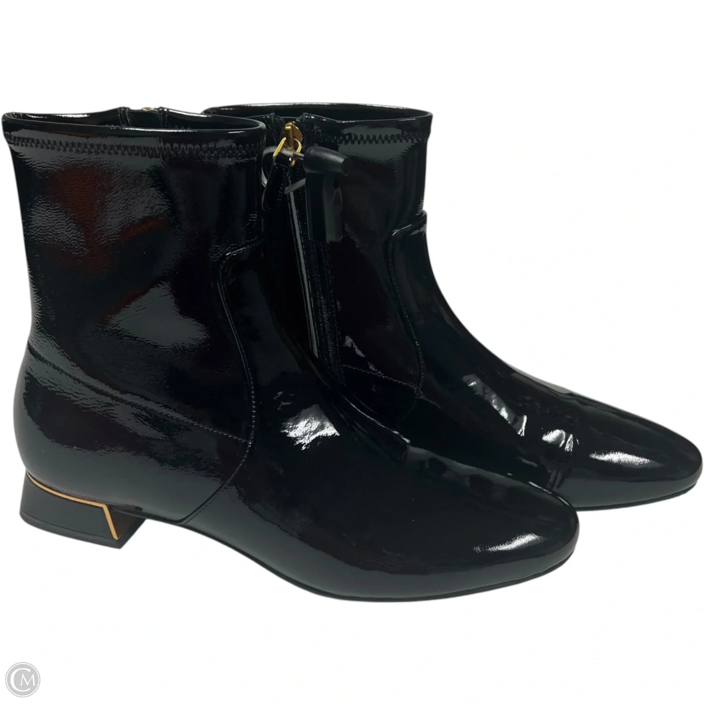Boots Designer By Tory Burch In Black, Size: 9