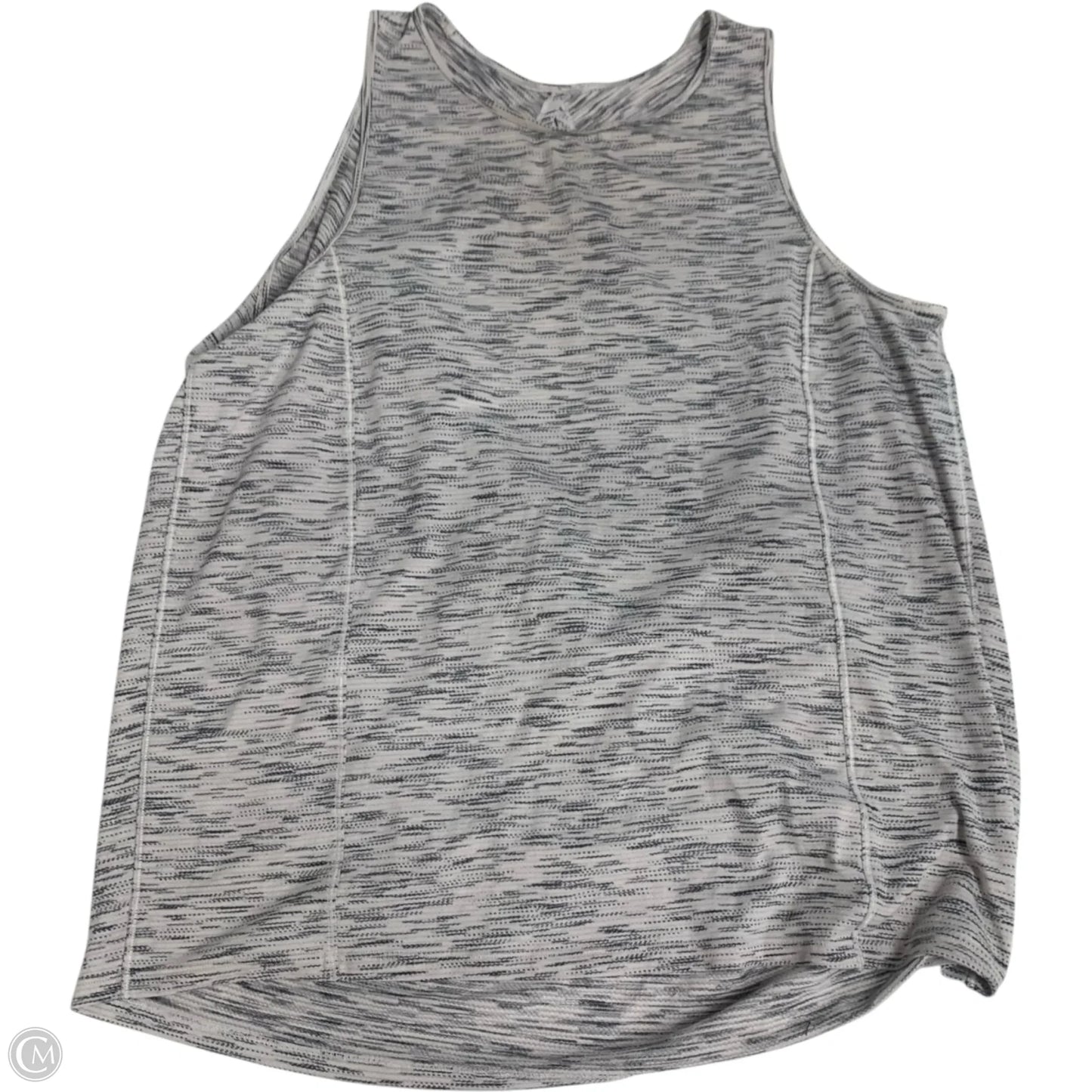 Athletic Tank Top By Lululemon In Grey, Size: M