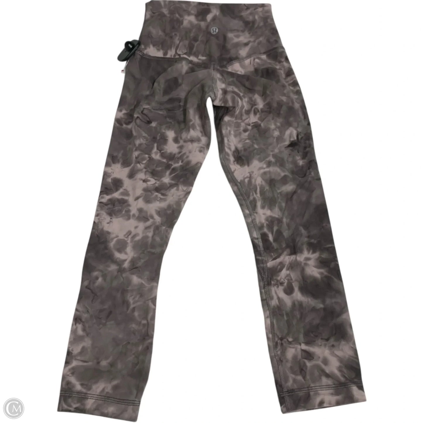 Athletic Leggings Capris By Lululemon In Tie Dye Print, Size: Xs
