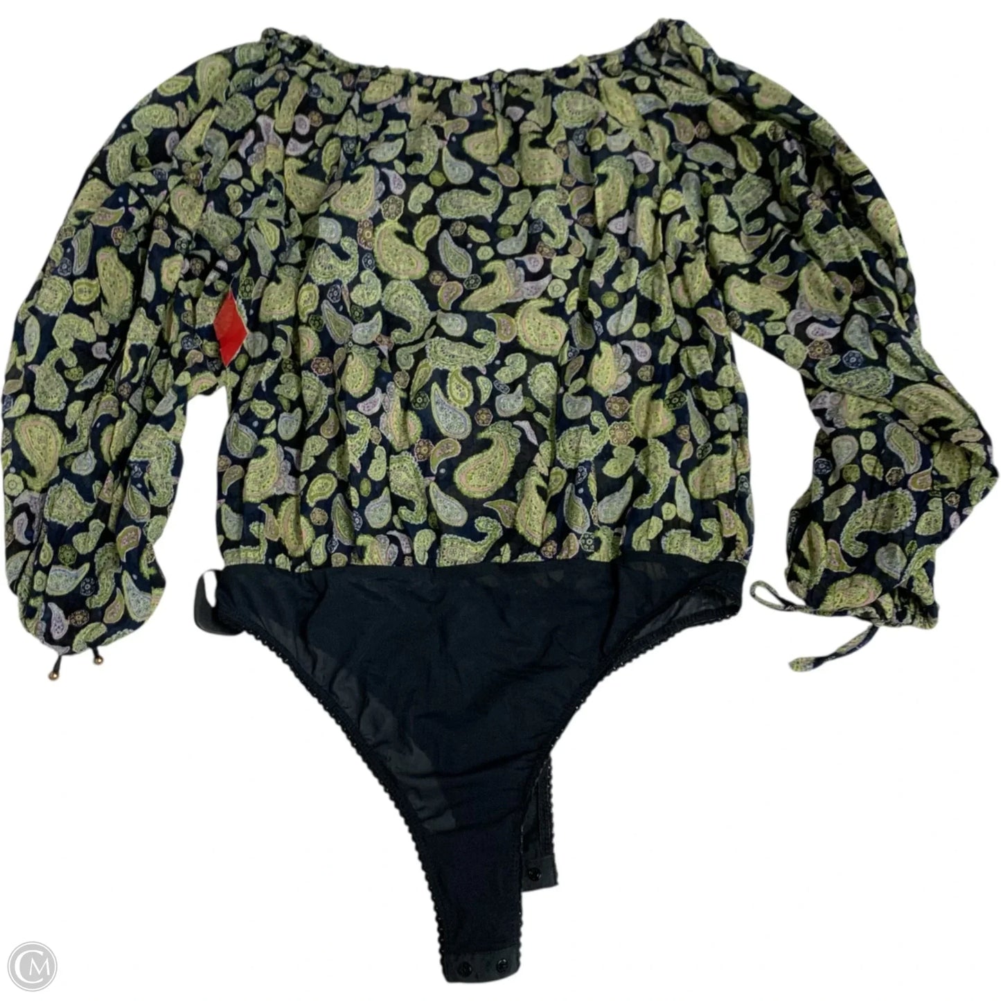 Top Long Sleeve By Free People In Green, Size: L