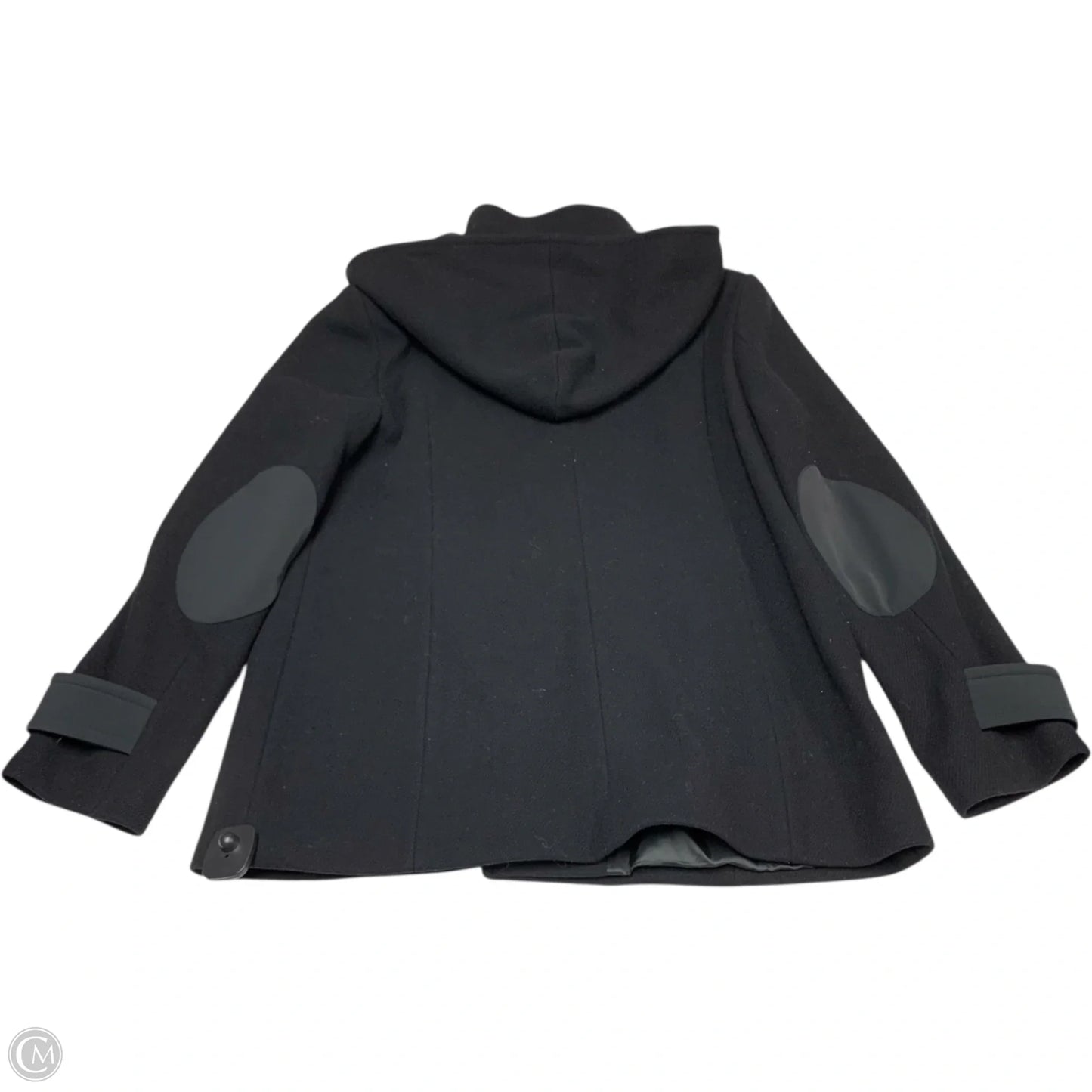 Coat Wool By Cinzia Rocca In Black, Size: L