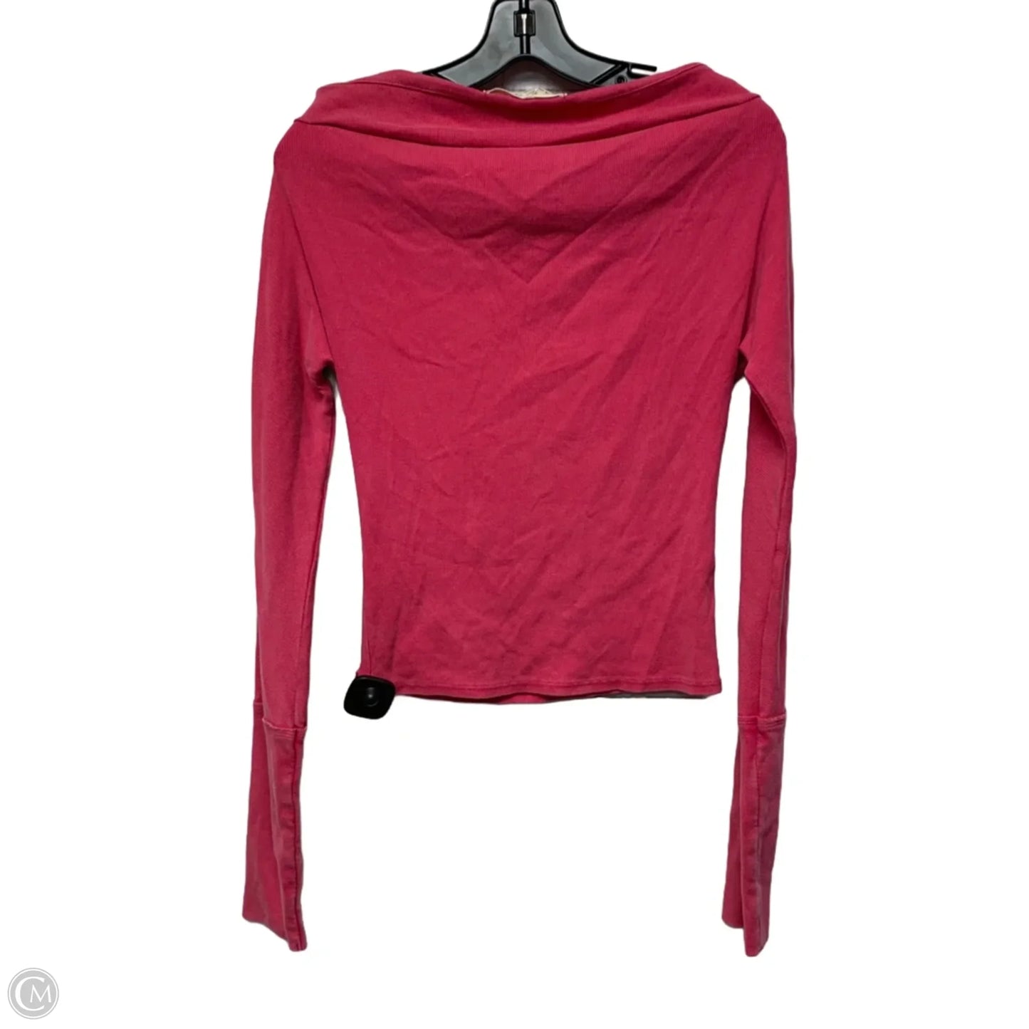 Top Long Sleeve By We The Free In Pink, Size: L