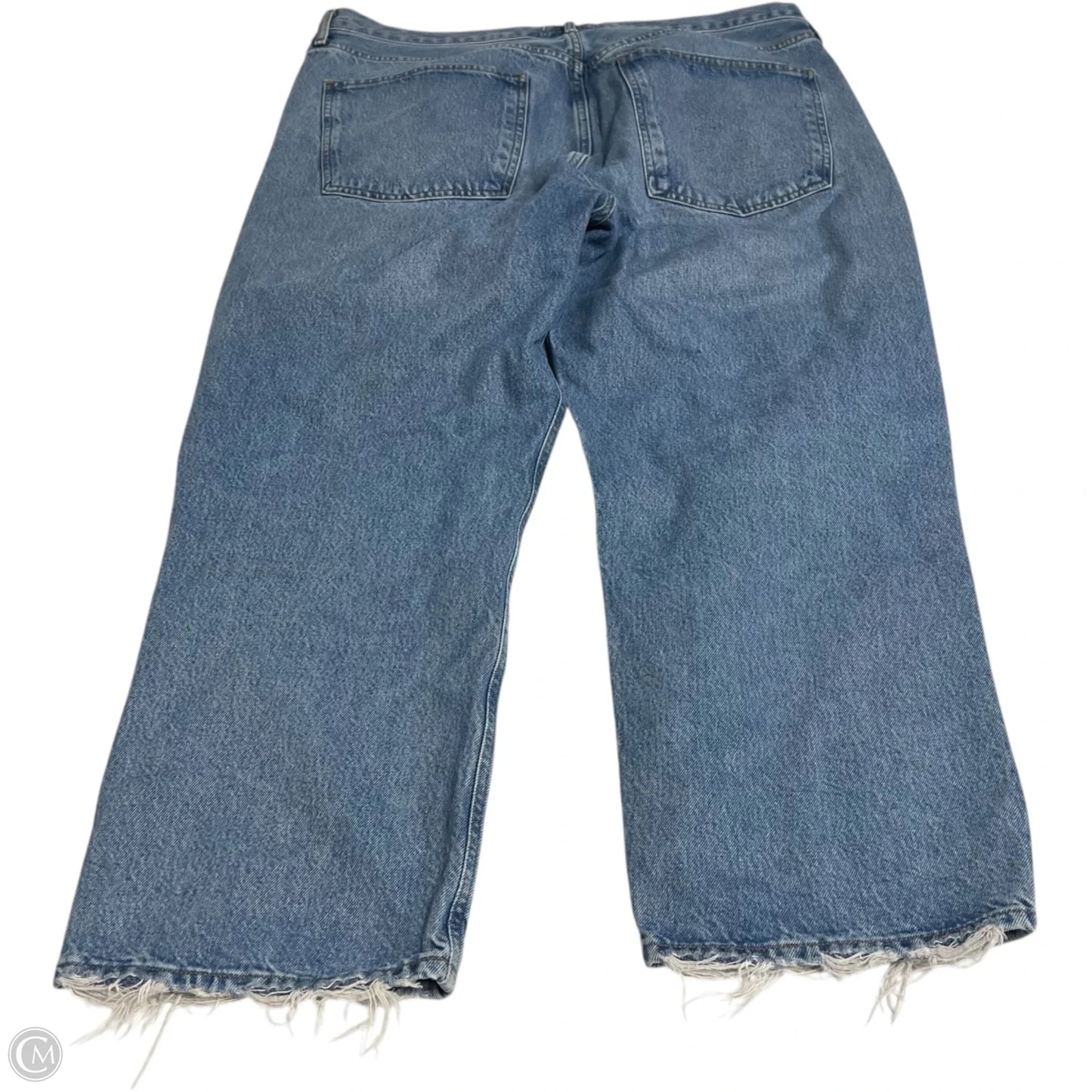 Jeans Designer By Agolde In Blue Denim, Size: 18