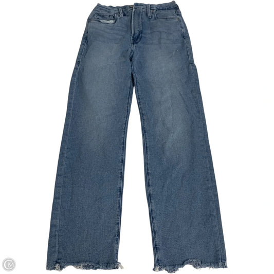 Jeans Designer By Good American In Blue Denim, Size: 4