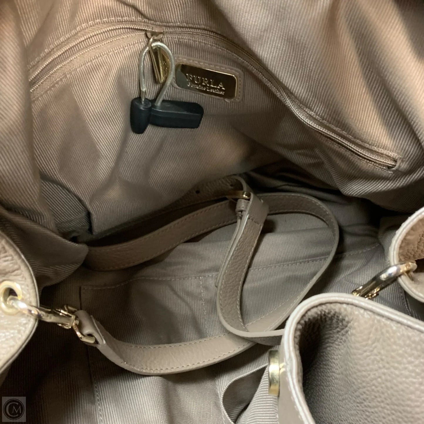 Handbag Luxury Designer By Furla, Size: Large