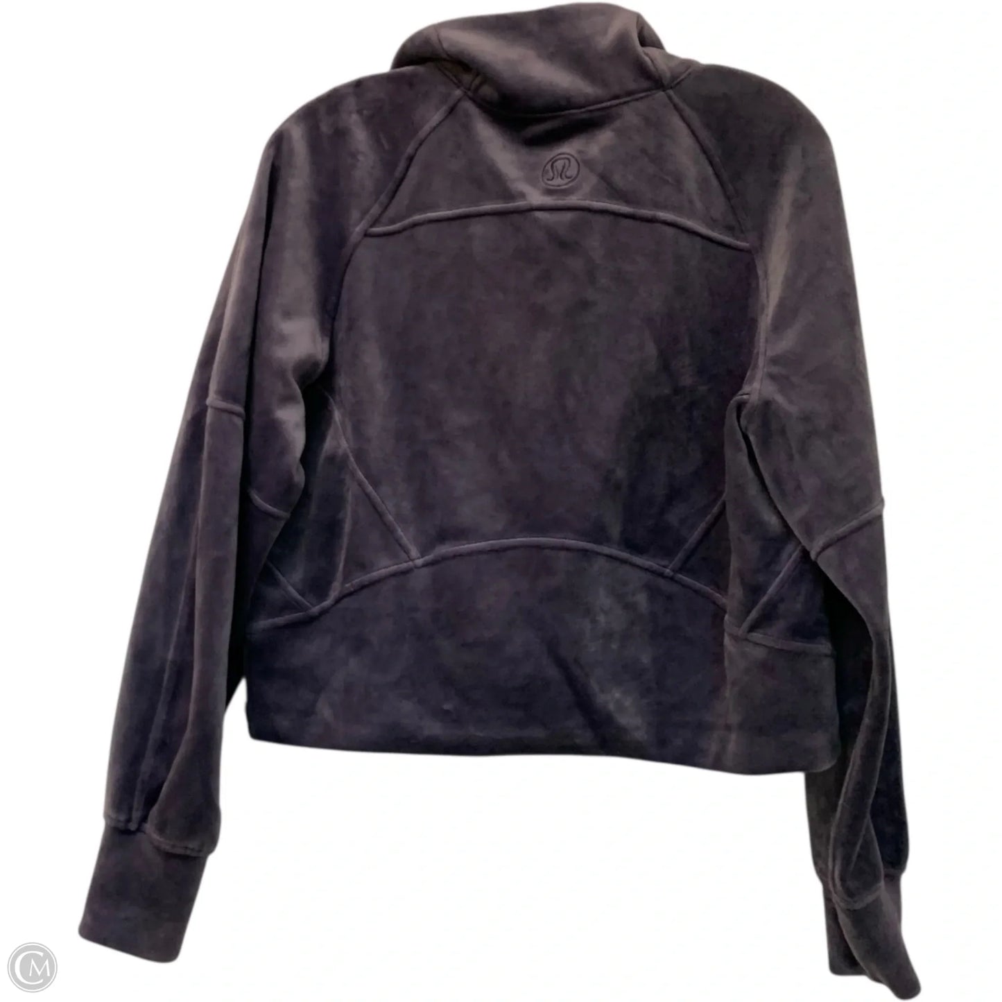 Athletic Sweatshirt Collar By Lululemon In Purple, Size: Xs