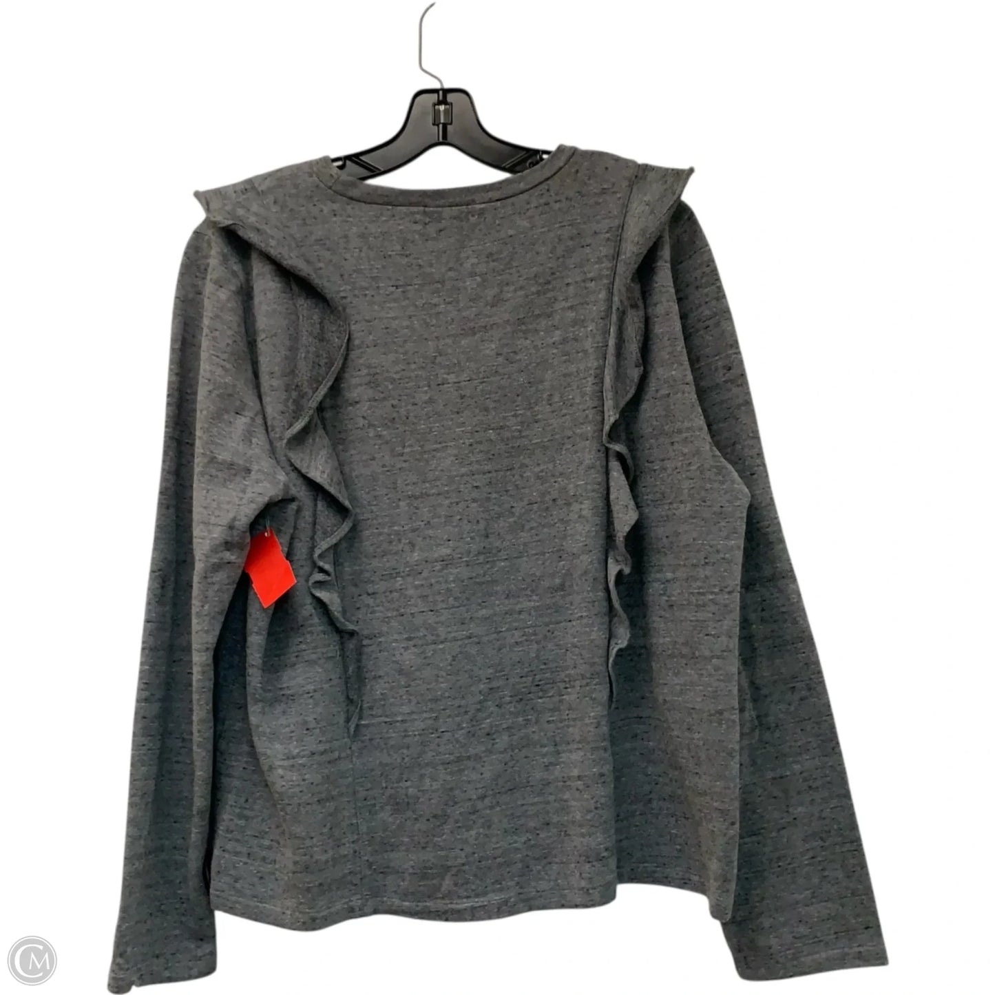 Top Long Sleeve By J. Crew In Grey, Size: Xl