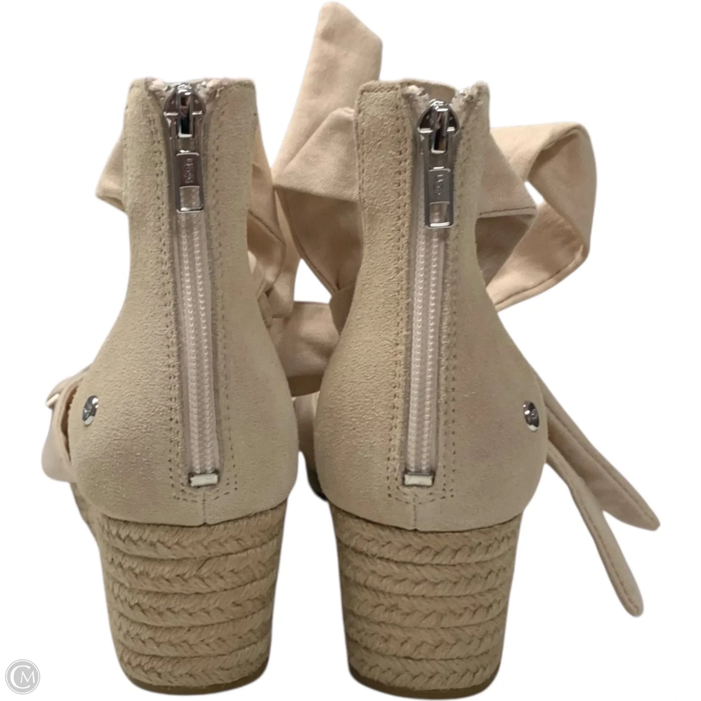 Sandals Designer By Ugg In Beige, Size: 10