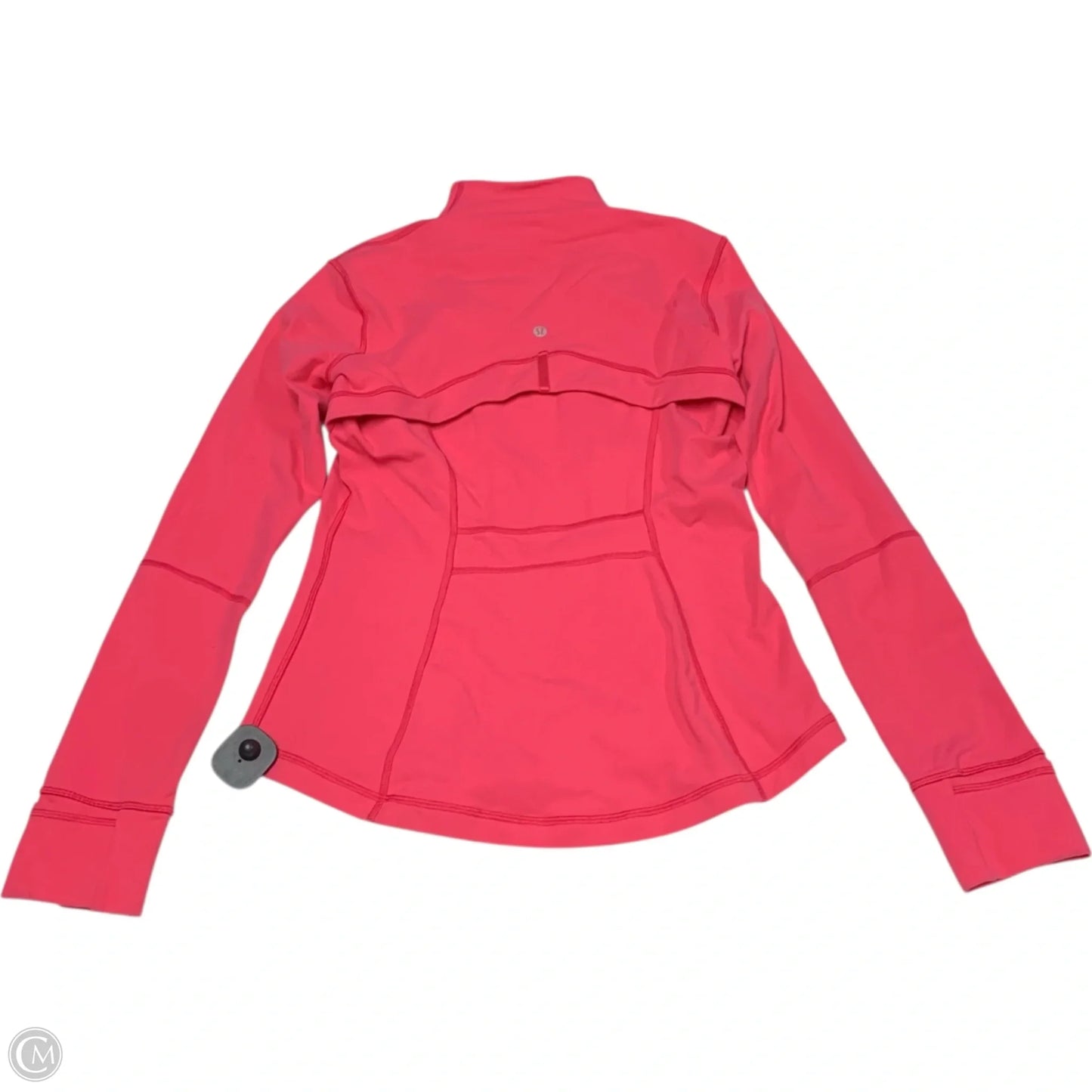 Athletic Jacket By Lululemon In Pink, Size: M