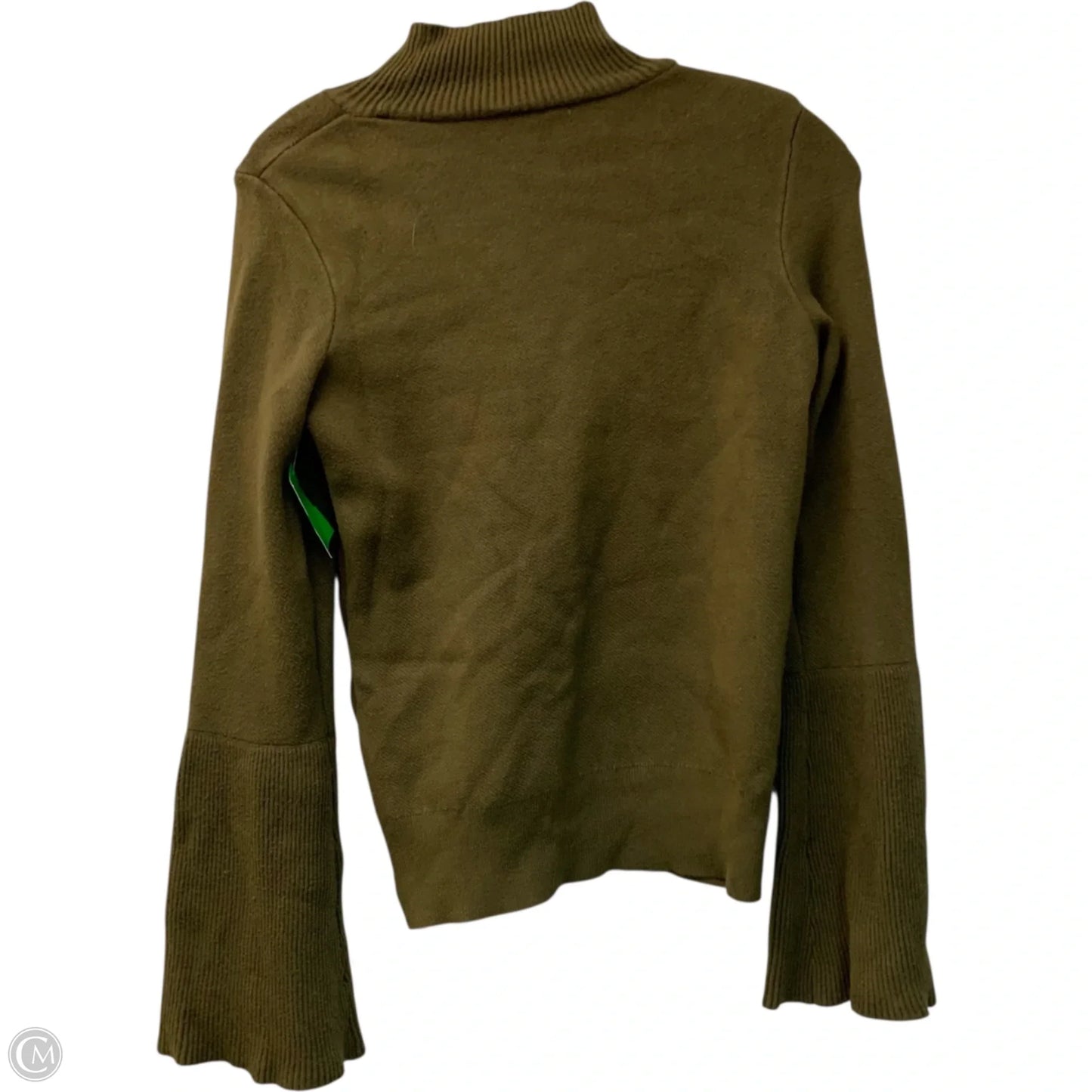 Sweater By Knitted And Knotted In Green, Size: Xs