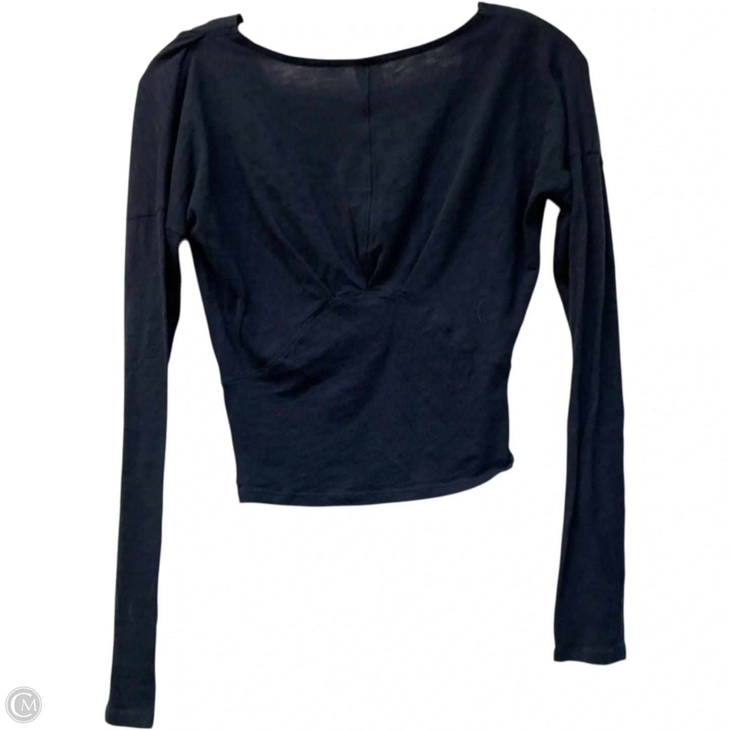 Top Long Sleeve By We The Free In Navy, Size: Xs